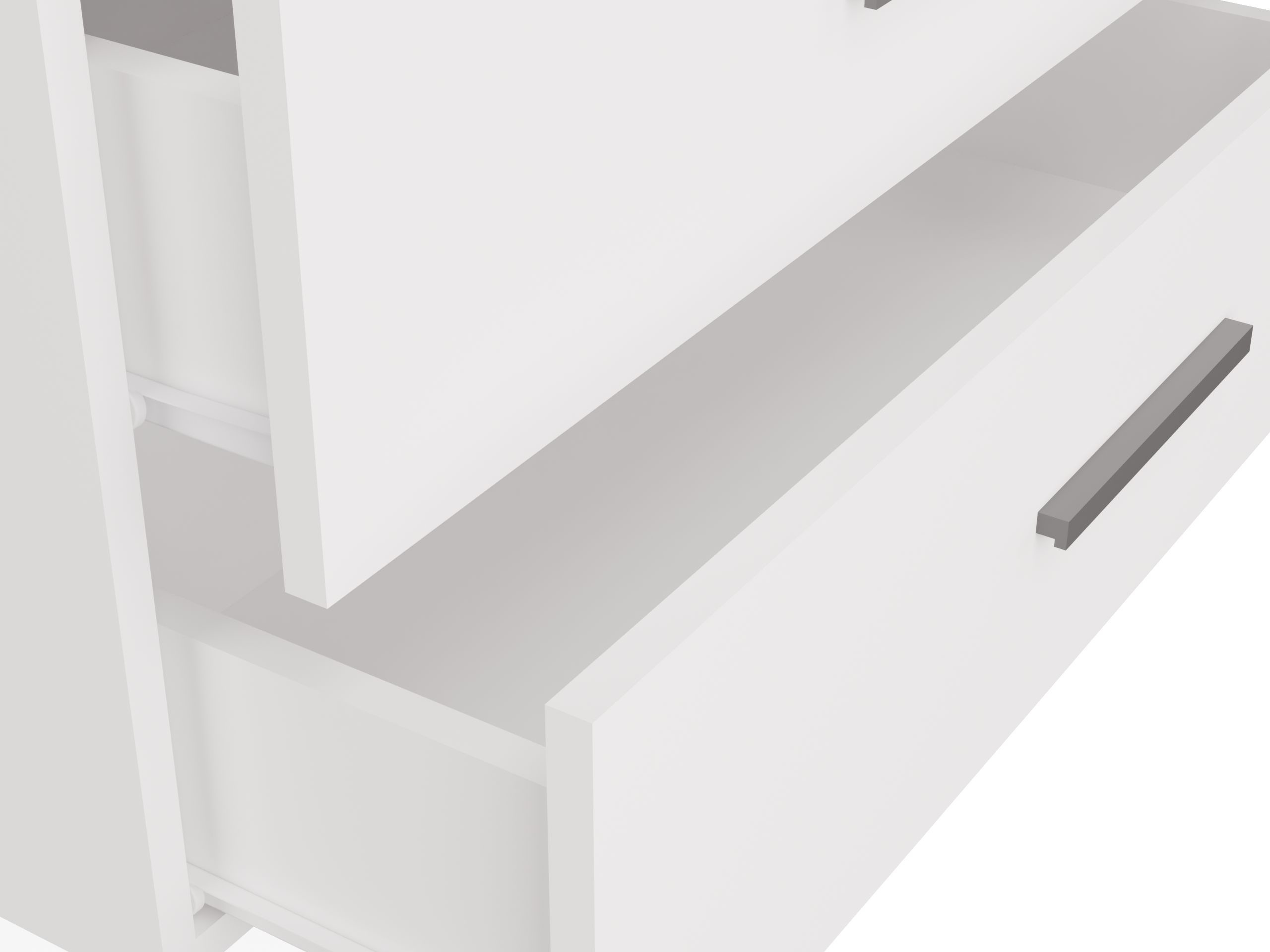 Armoire de salle de bains murale pour lavabo Nolmaru 112 (Blanc)