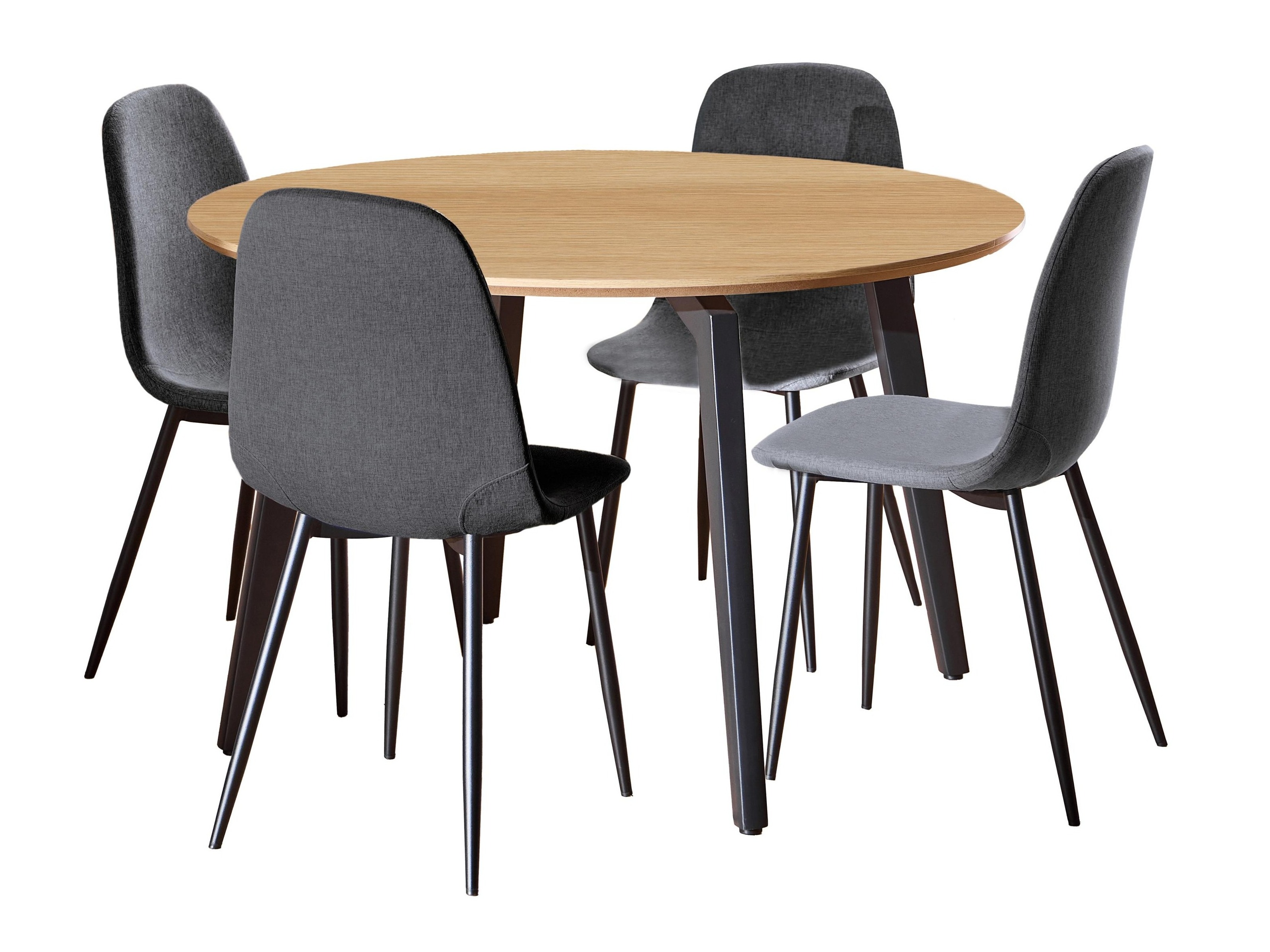 Salle à manger complète Norsica 1008 (Gris)