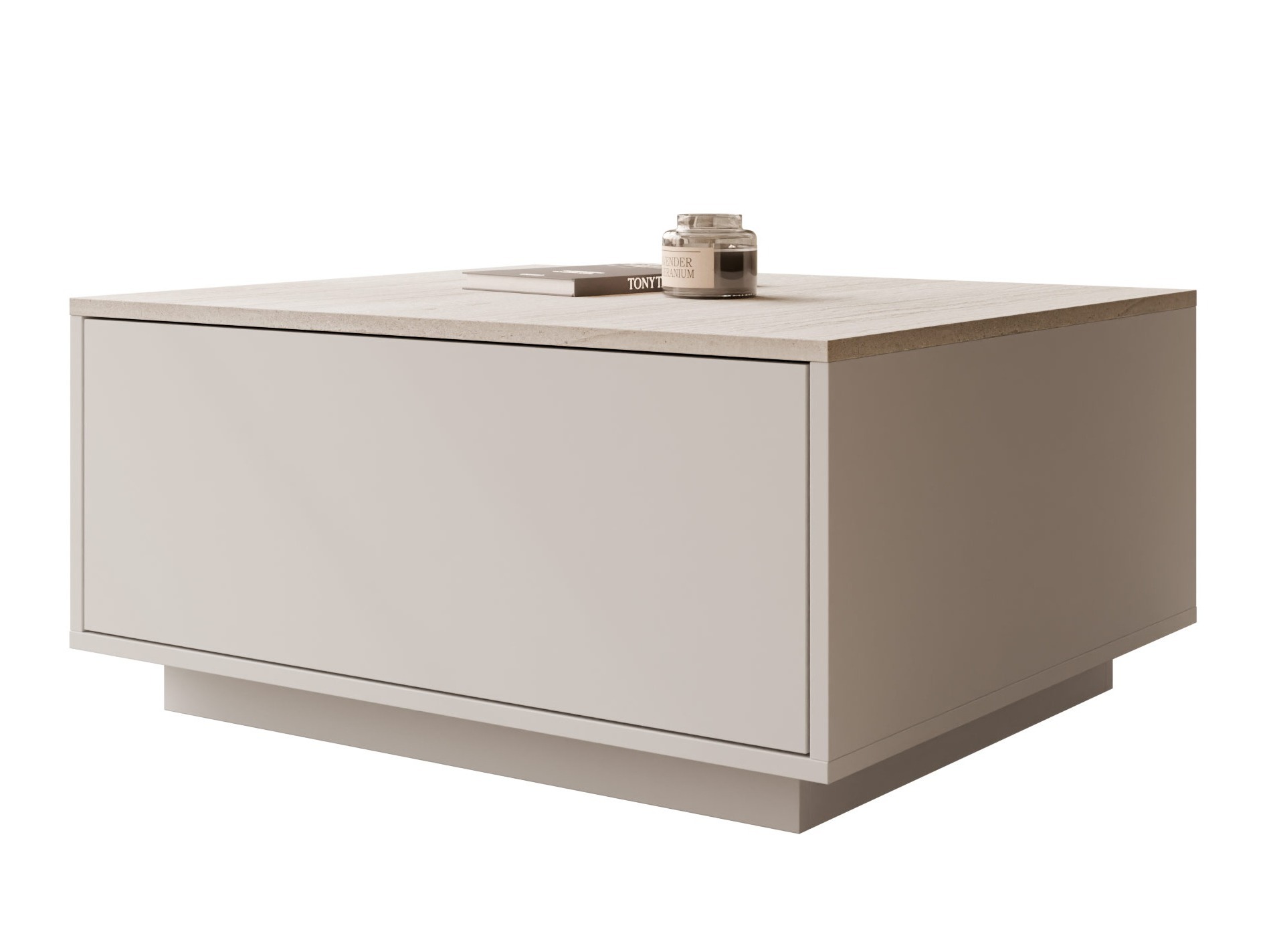 Table basse Comfivo Unda (Travertin clair + Beige)