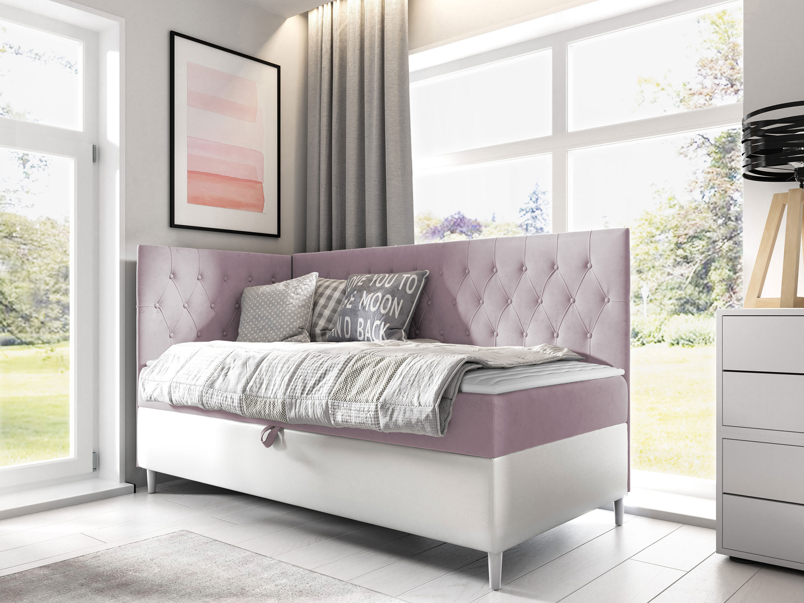 Lit boxspring Lucus III (Soft 017 + Fresh 9)