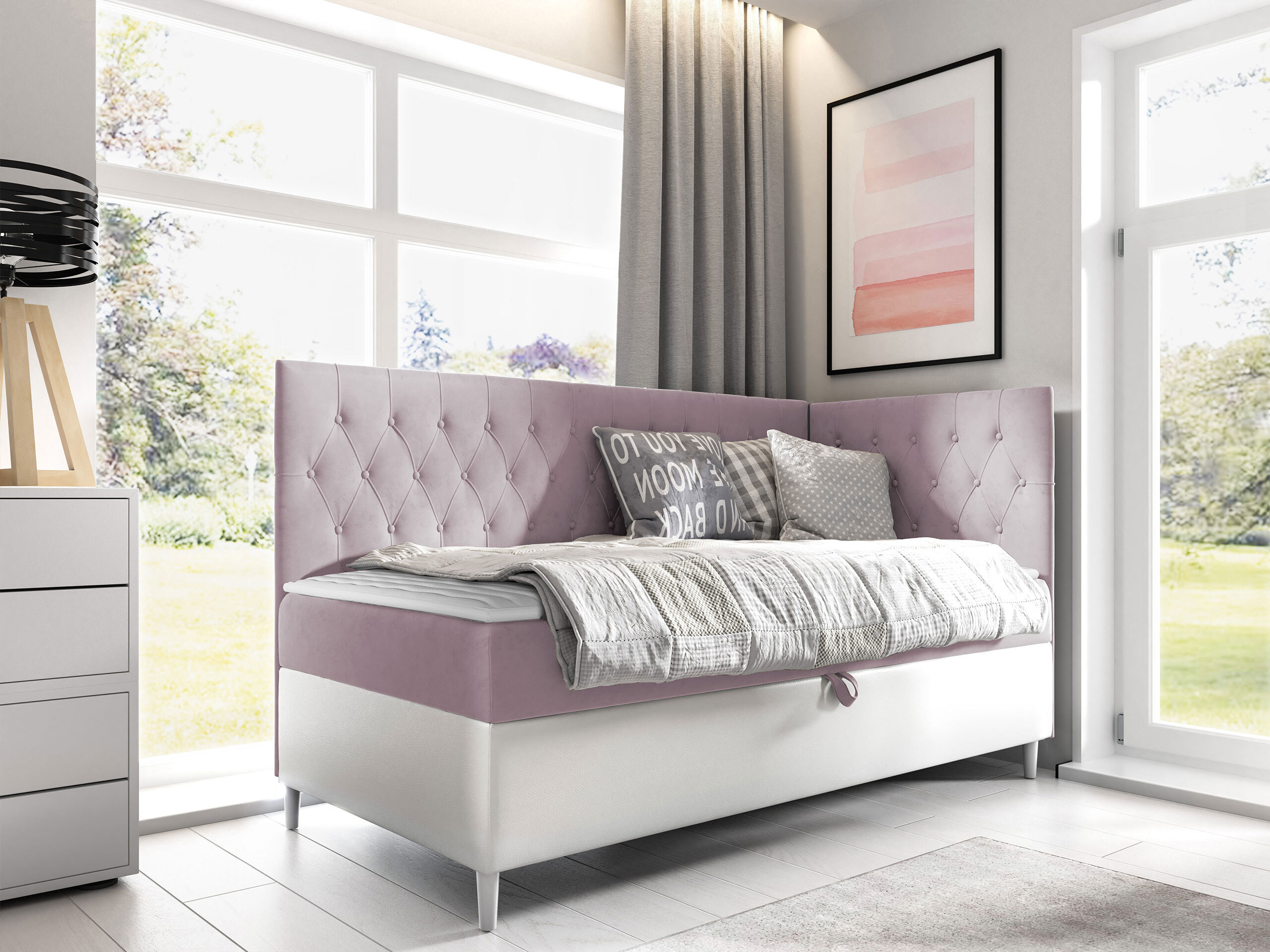 Lit boxspring Lucus III (Soft 017 + Fresh 9)