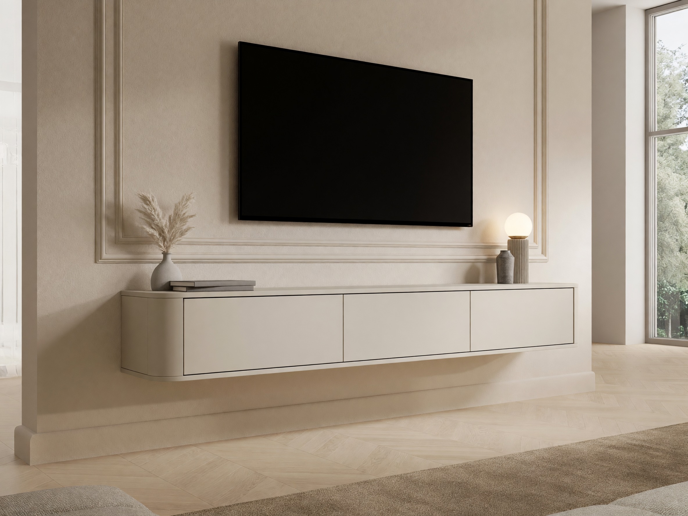 Meuble TV Comfivo Claritas (Cachemire)
