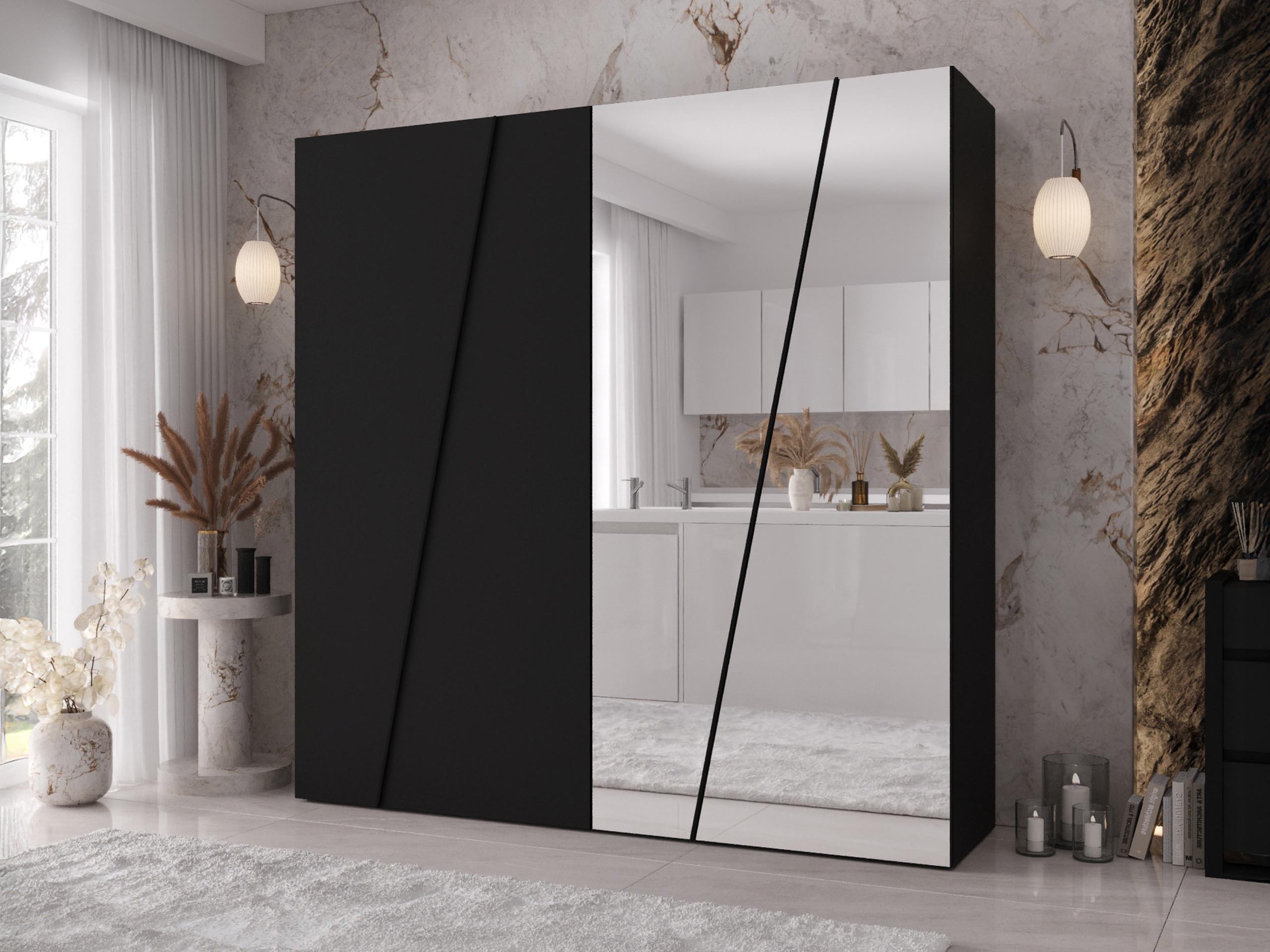 Armoire Hartford 635 (Noir)