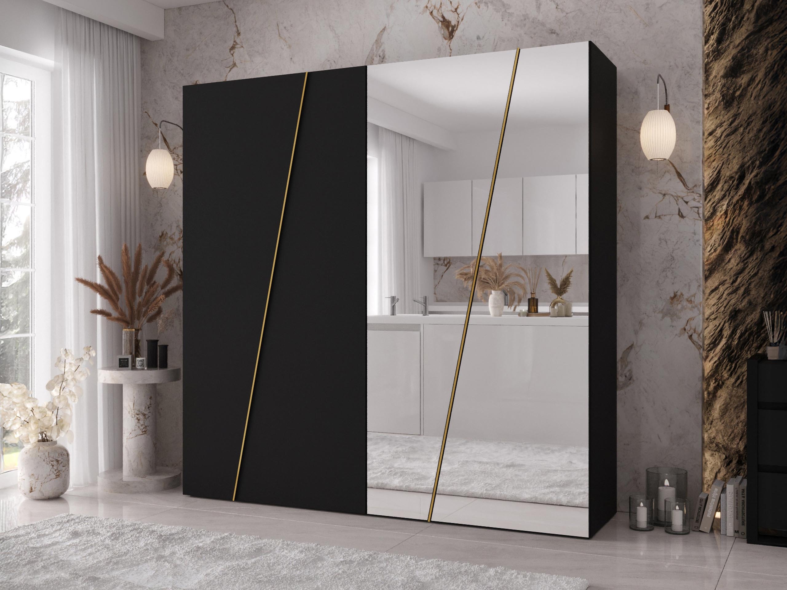 Armoire Hartford 635 (Noir)