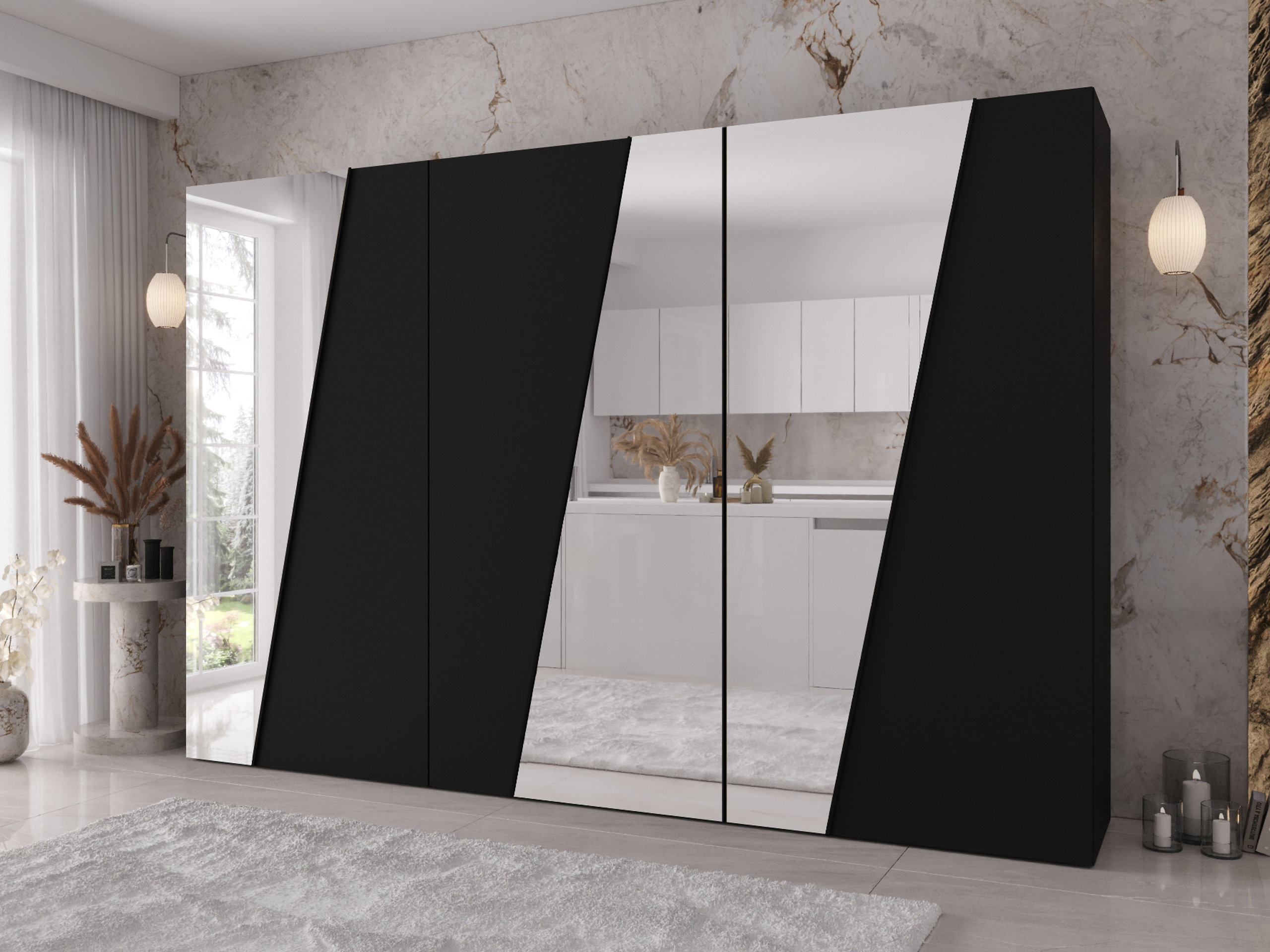 Armoire Hartford 637 (Noir)