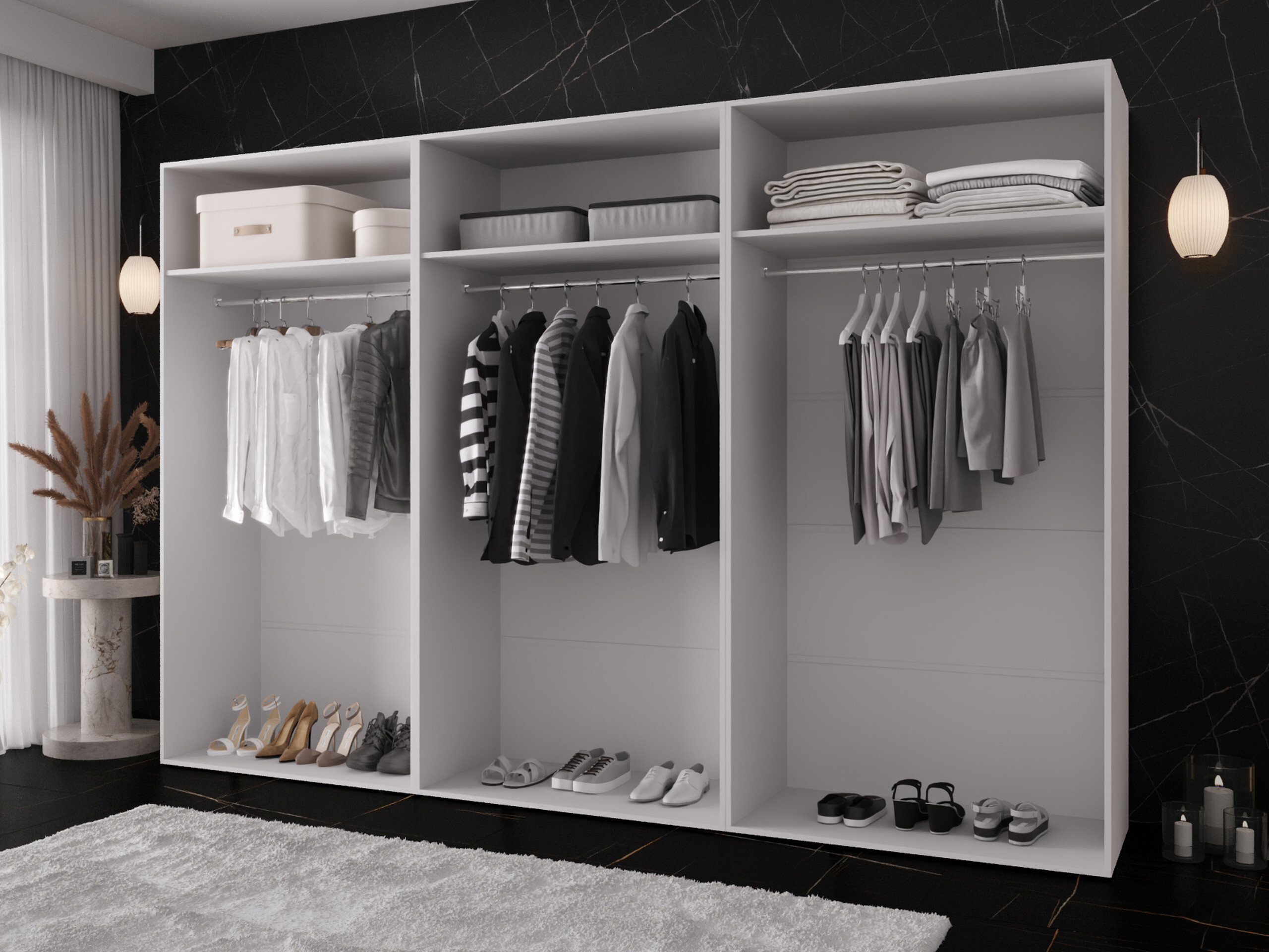 Armoire Hartford 638 (Cachemire)