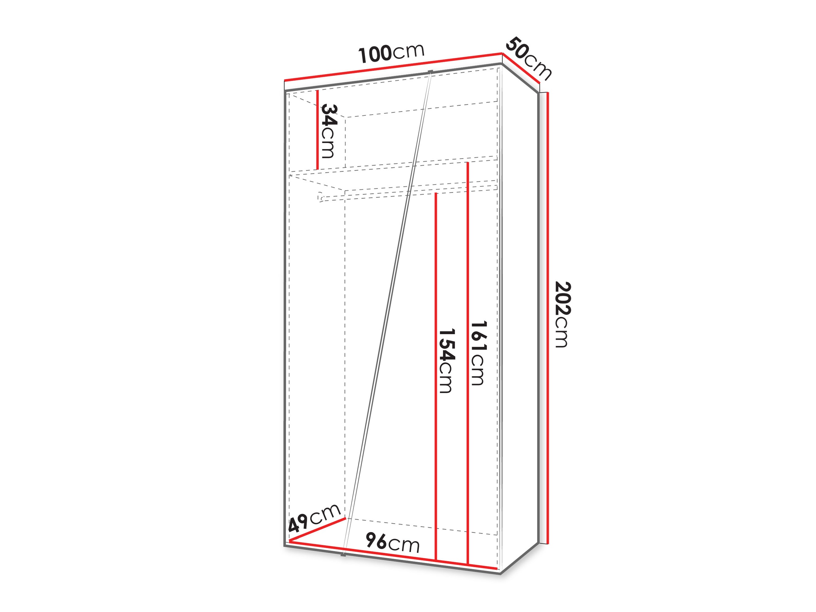 Armoire Hartford 639 (Blanc)