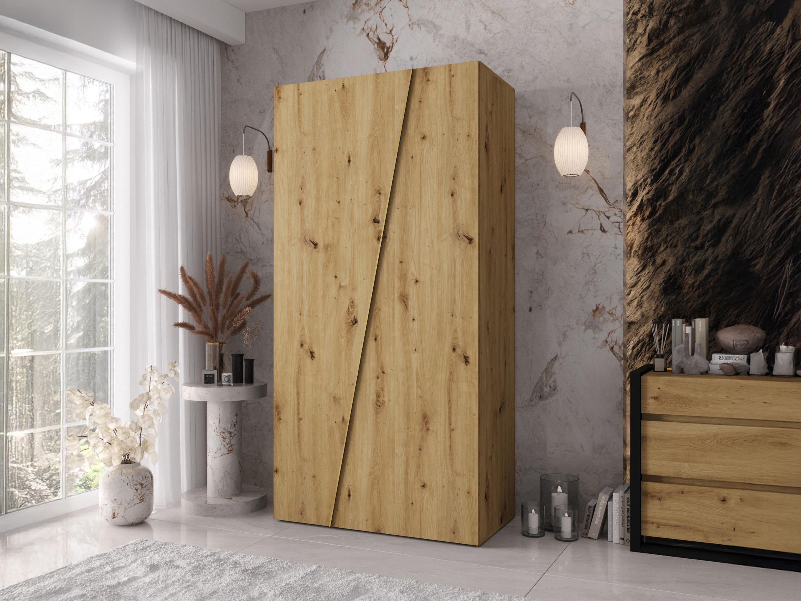 Armoire Hartford 639 (Chêne Artisan)
