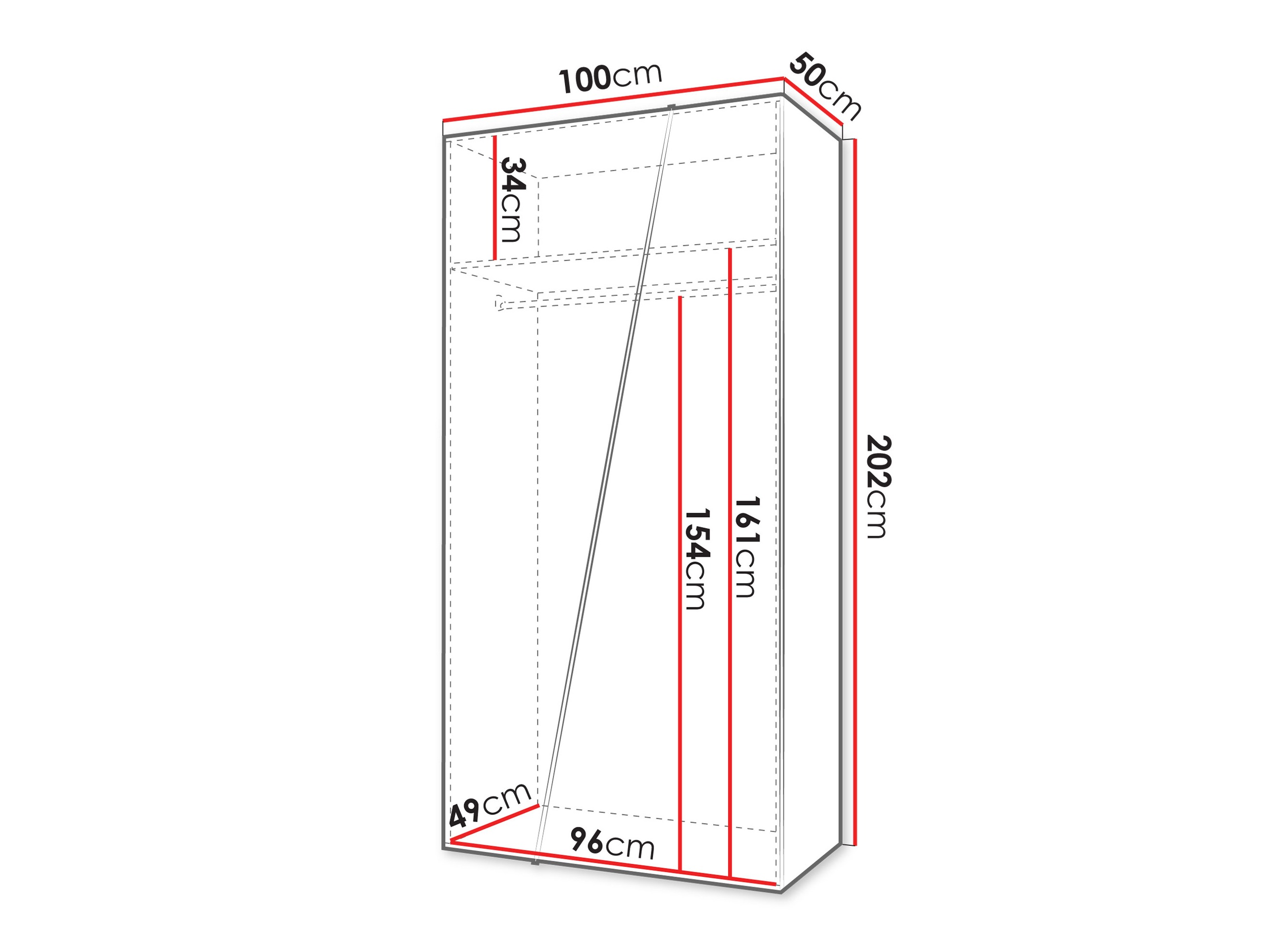 Armoire Hartford 639 (Cachemire)
