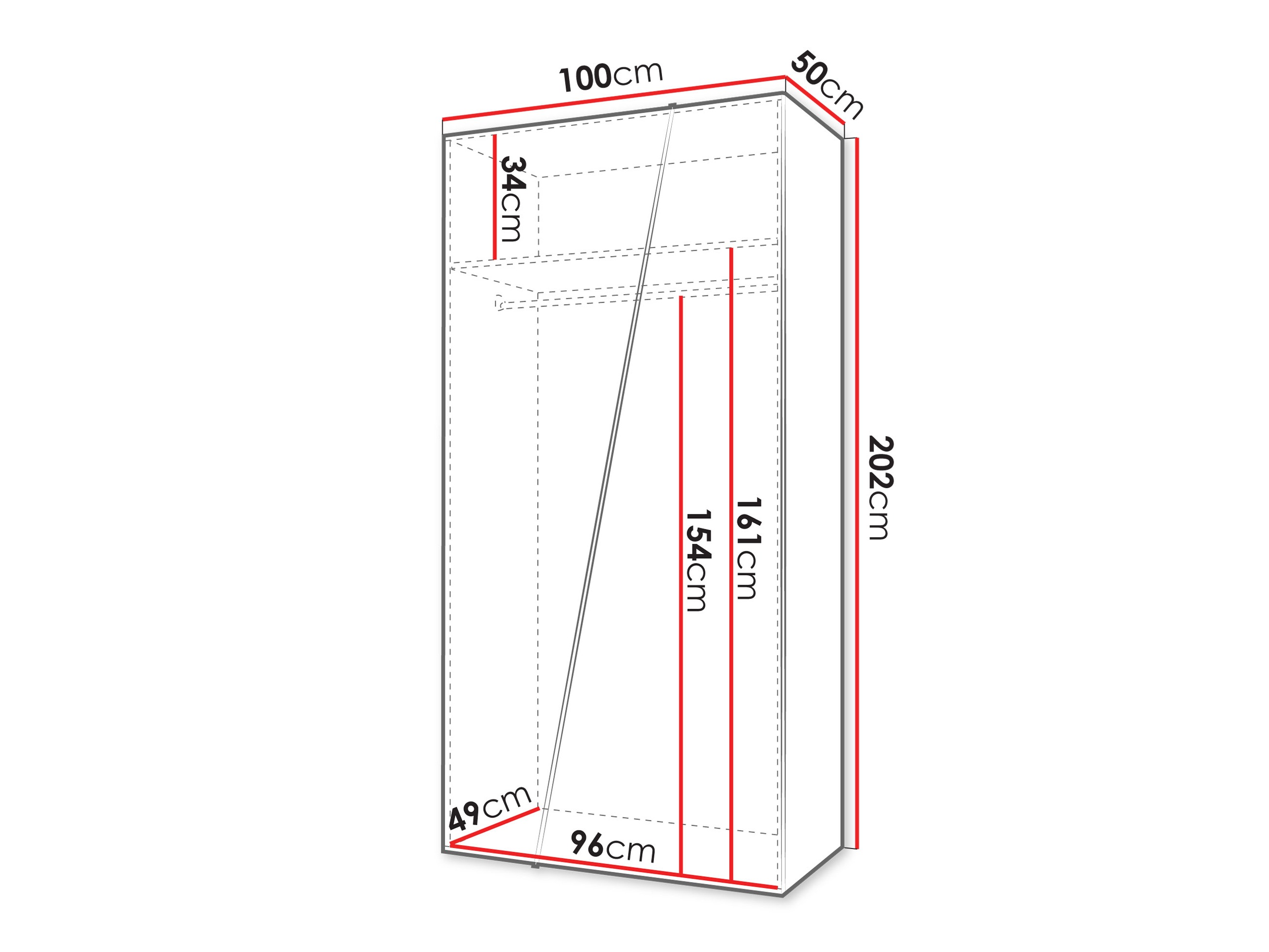 Armoire Hartford 639 (Cachemire)