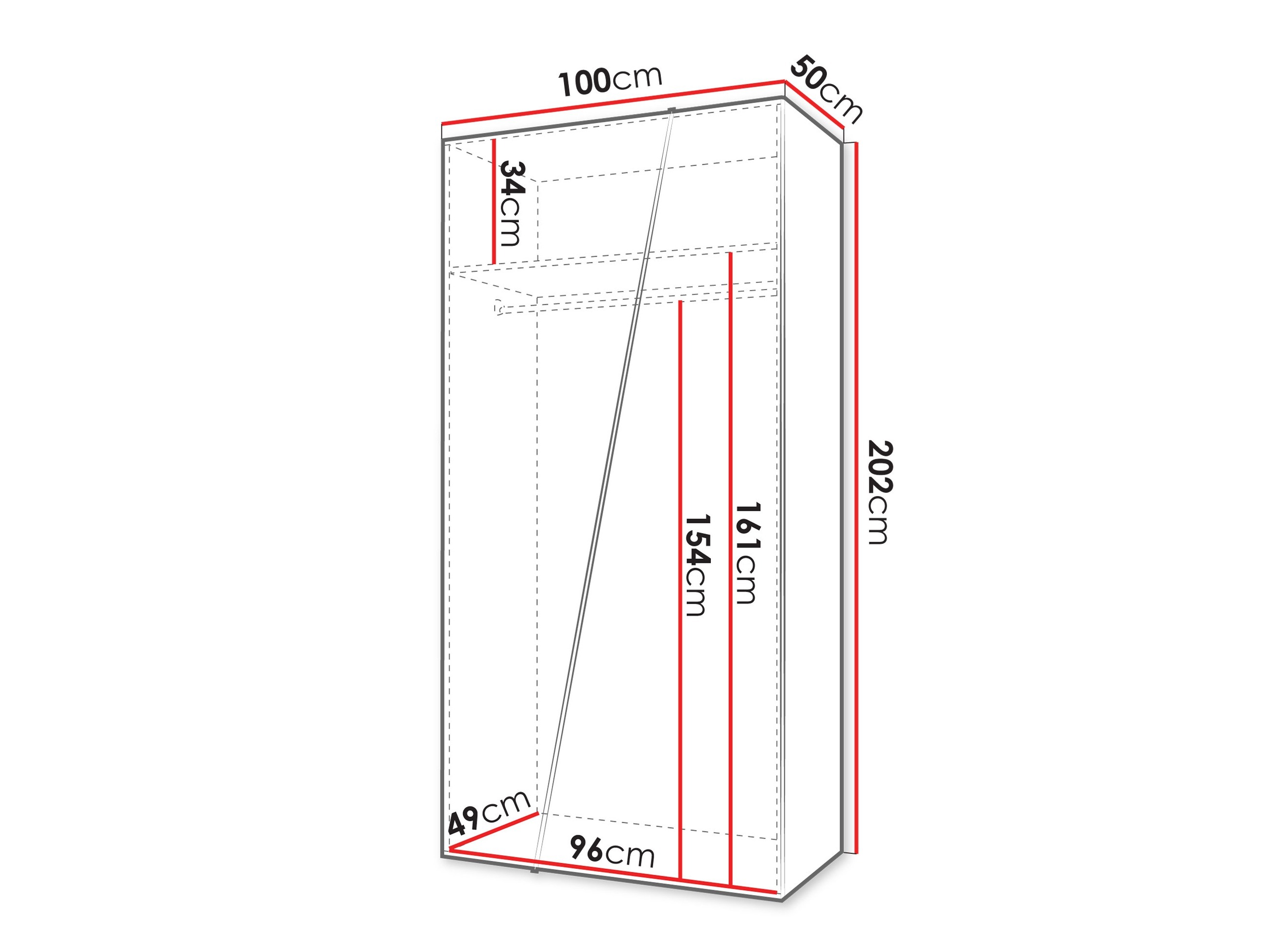Armoire Hartford 639 (Noyer)