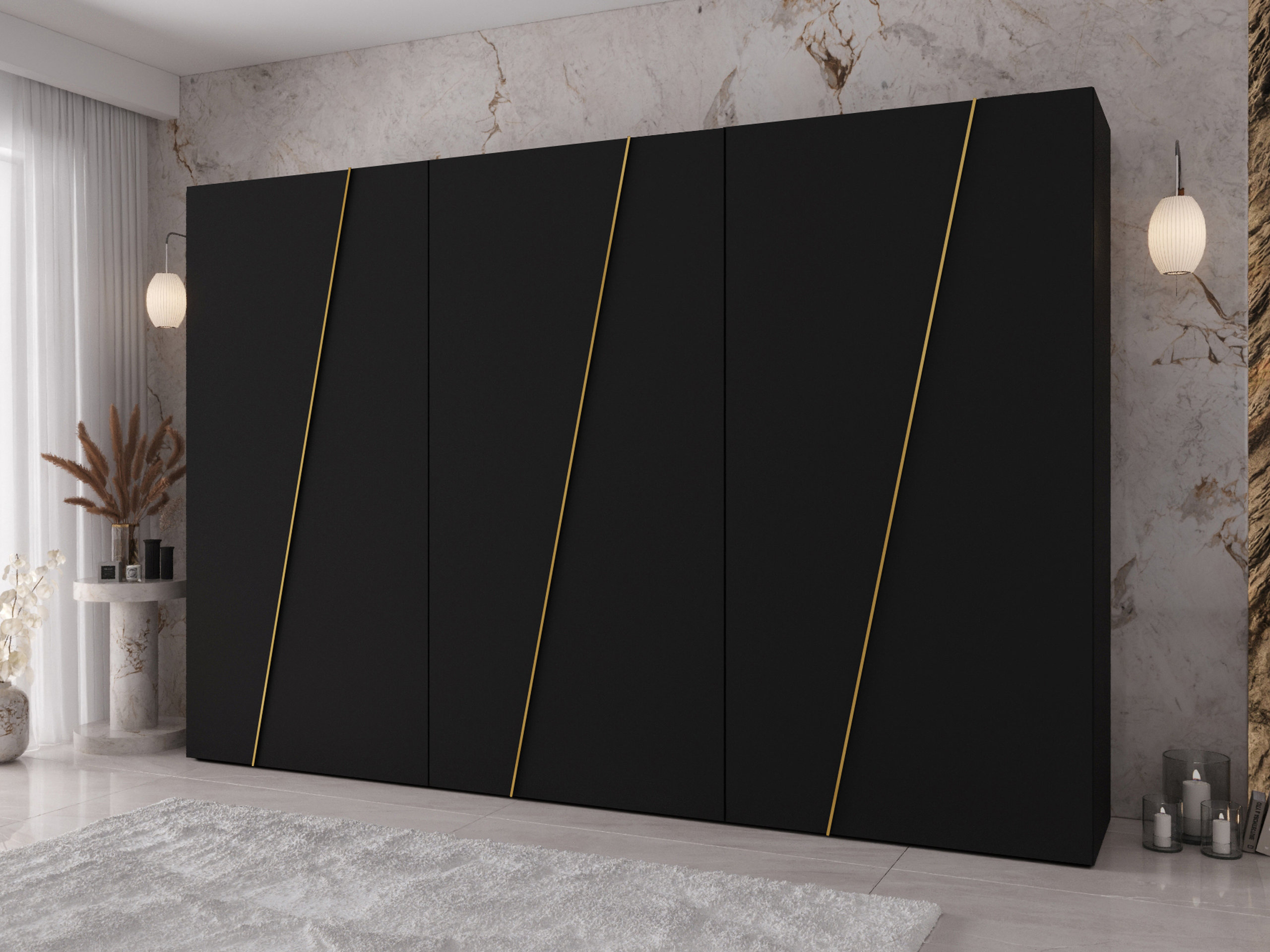 Armoire Hartford 641 (Noir)