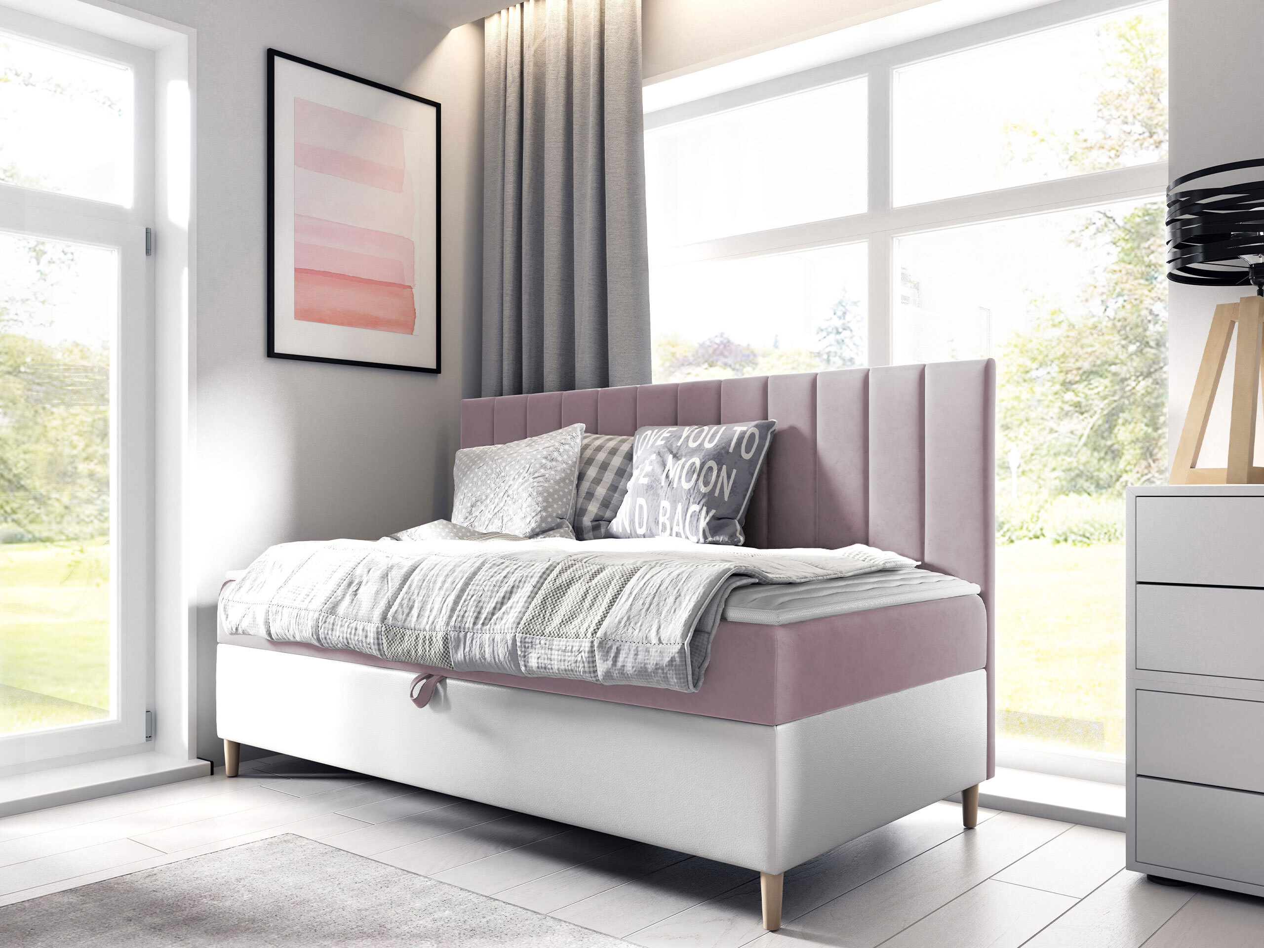 Lit boxspring Lucus I (Soft 017 + Fresh 9)