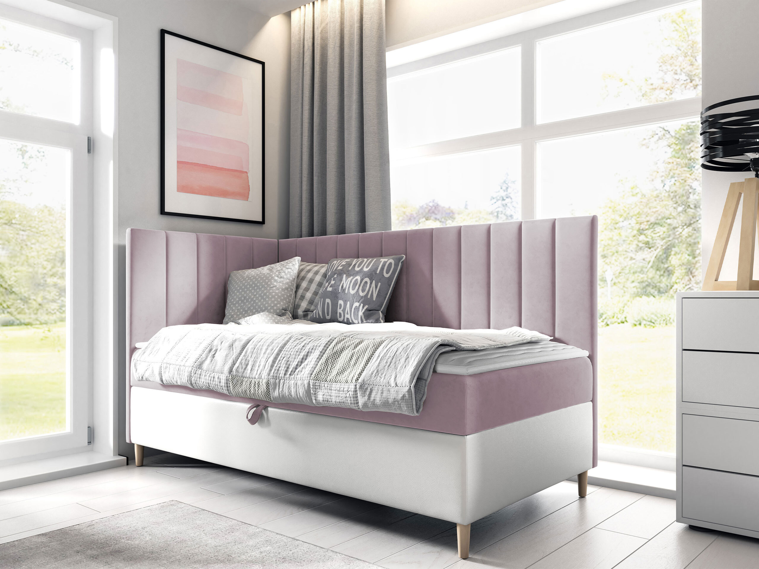 Lit boxspring Lucus (Soft 017 + Fresh 9)