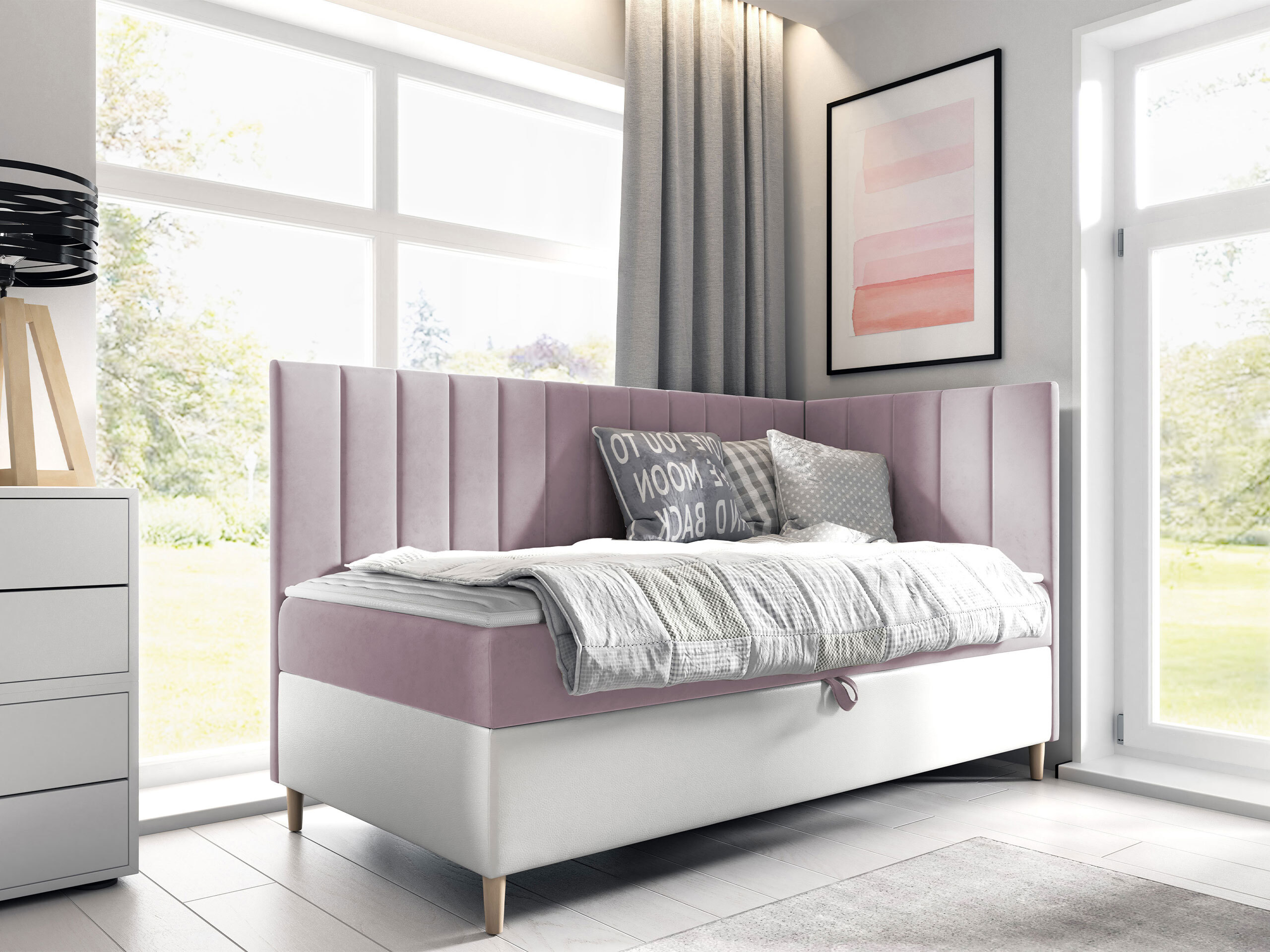 Lit boxspring Lucus (Soft 017 + Fresh 9)