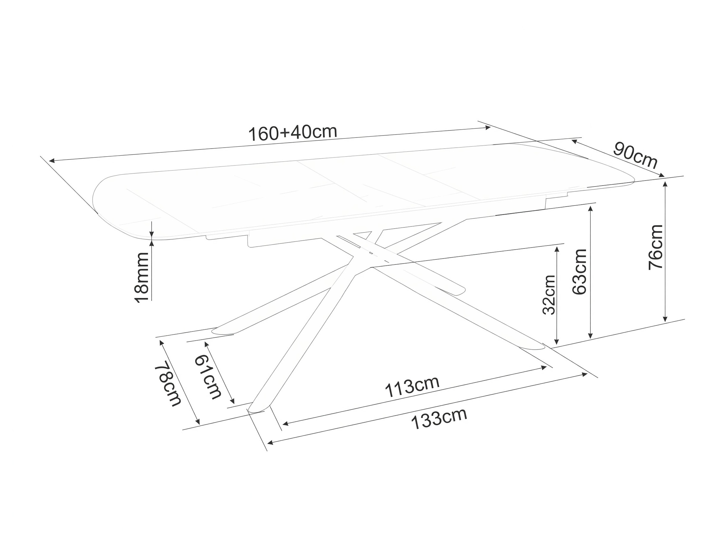 Table Detroit 975