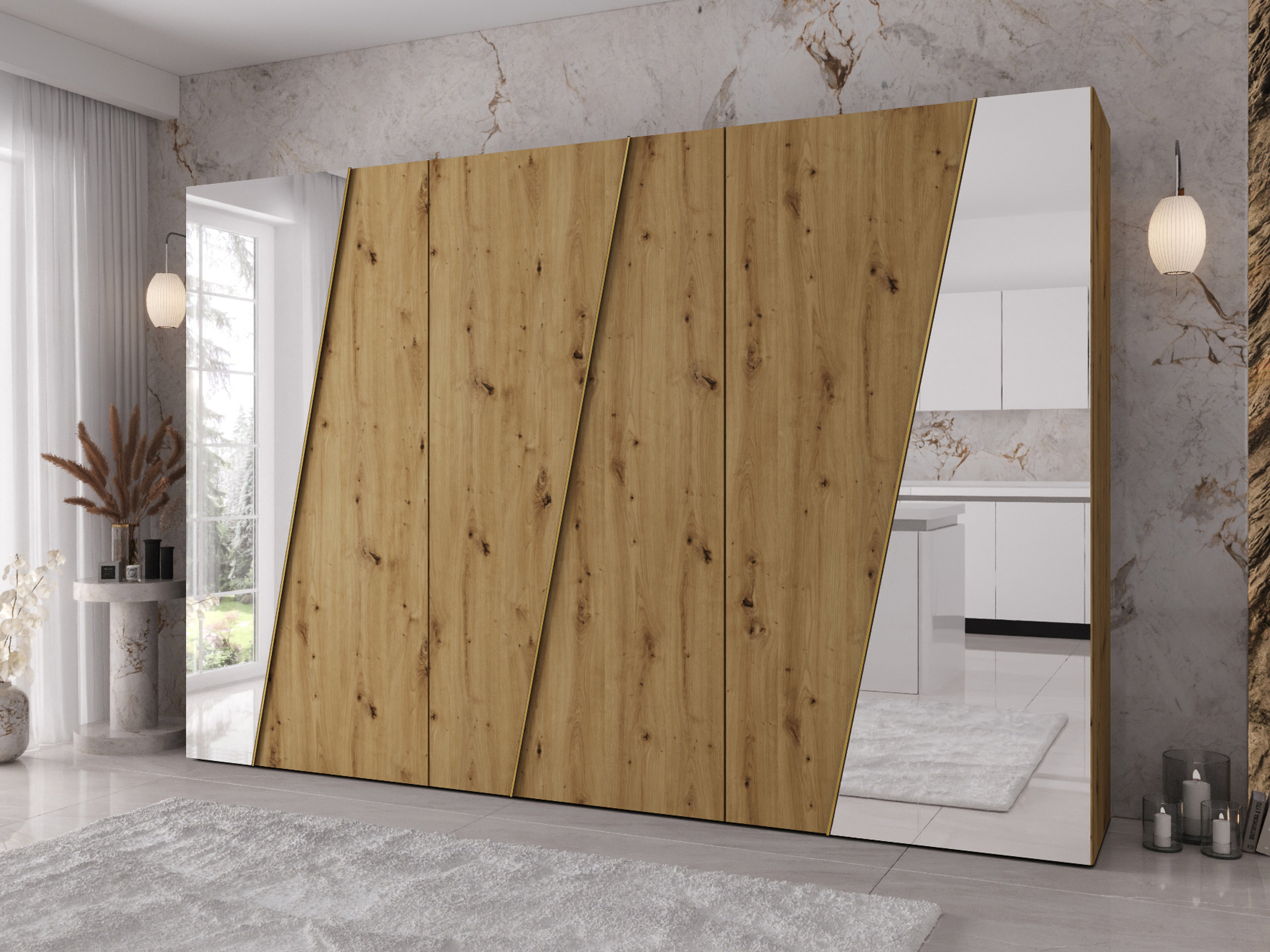 Armoire Hartford 642 (Chêne Artisan)