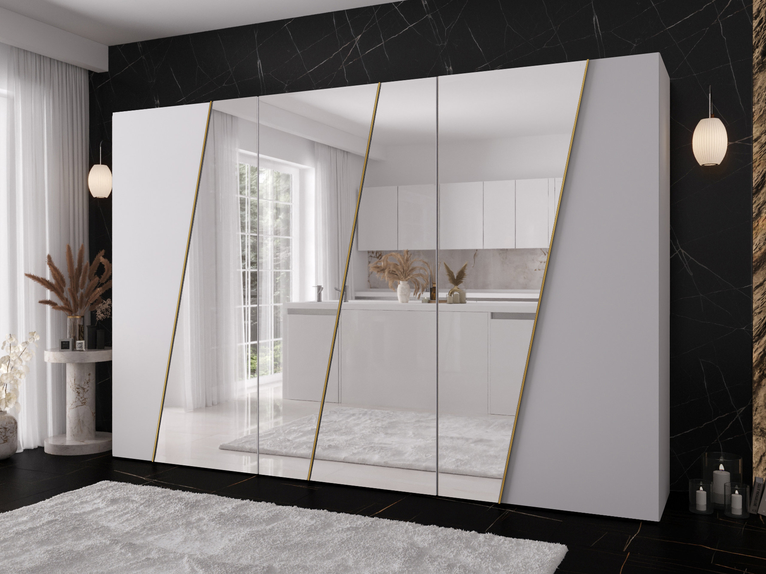 Armoire Hartford 643 (Blanc)