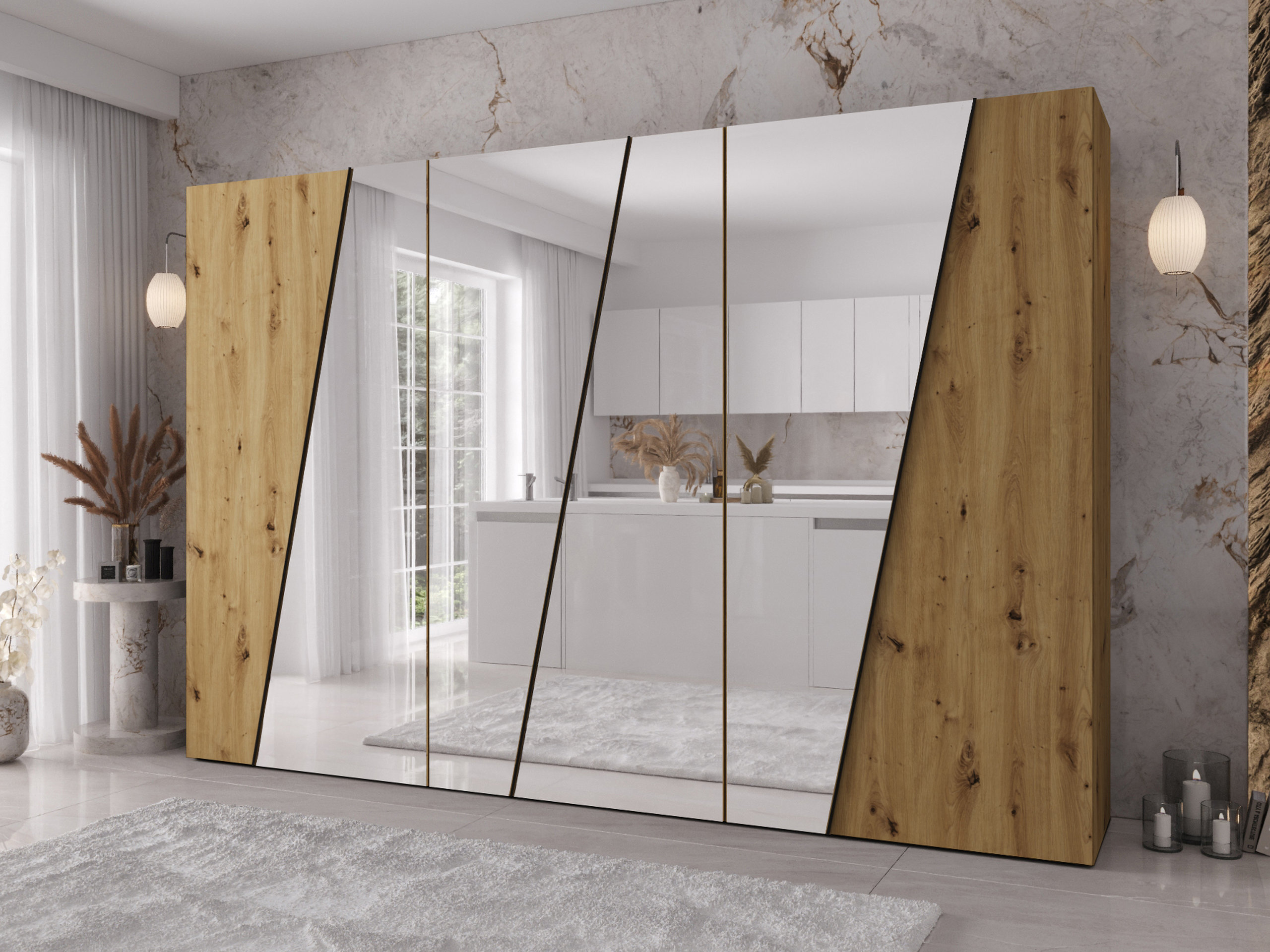 Armoire Hartford 643 (Chêne Artisan)