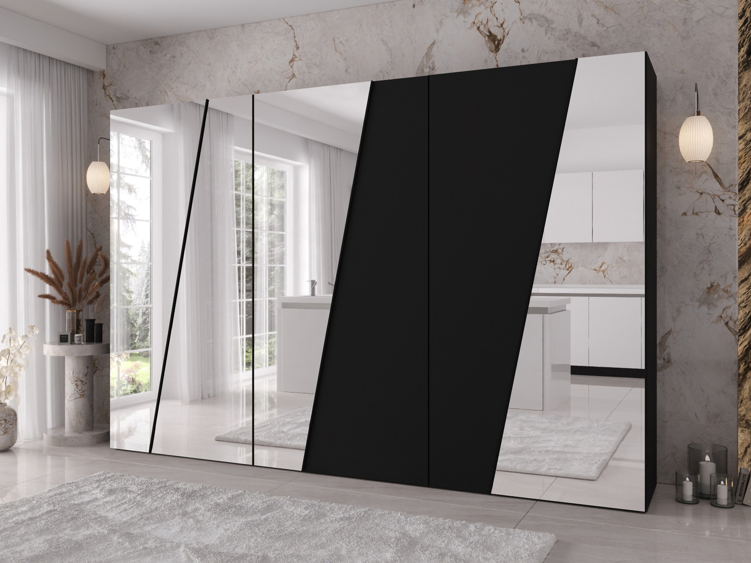 Armoire Hartford 643 (Noir)