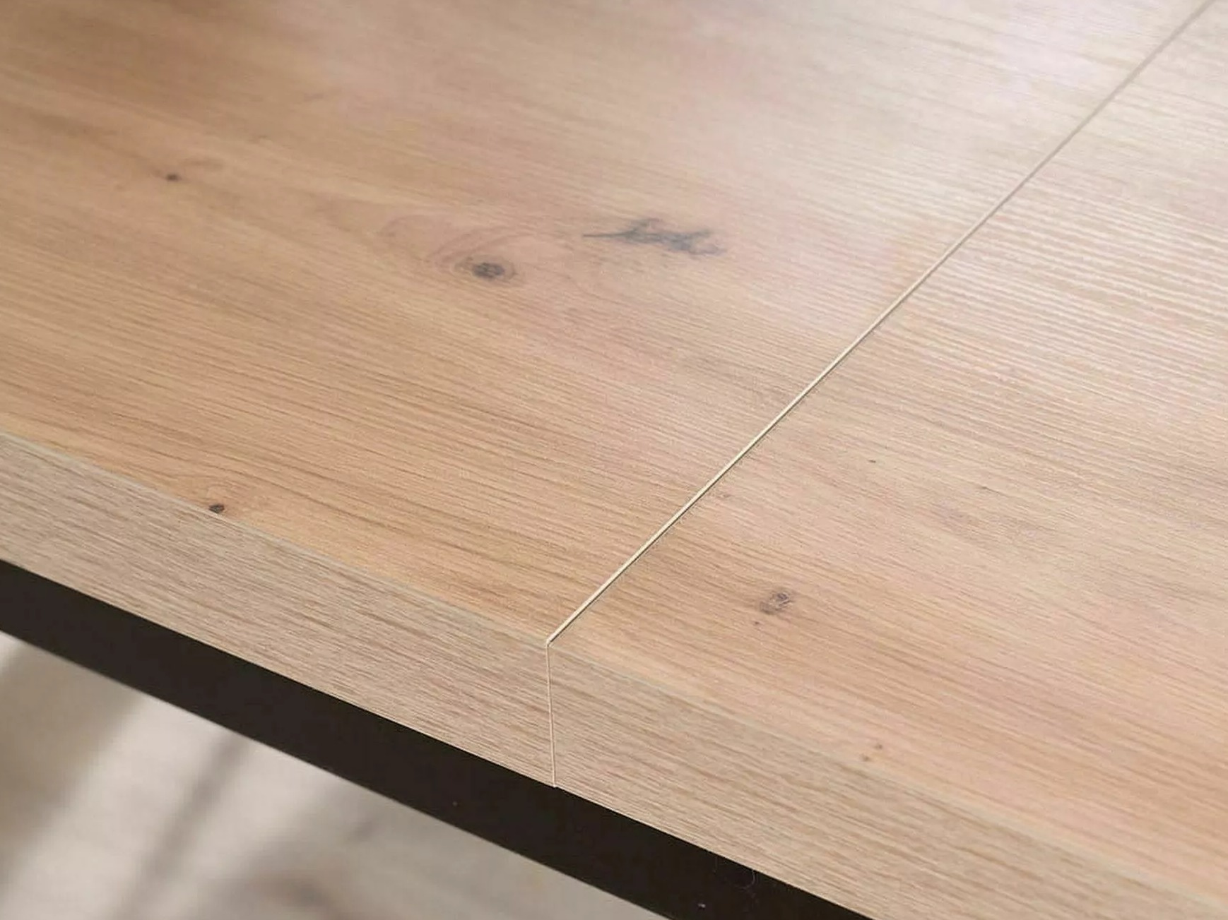 Table Detroit 976 (Noir + Chêne Artisan)