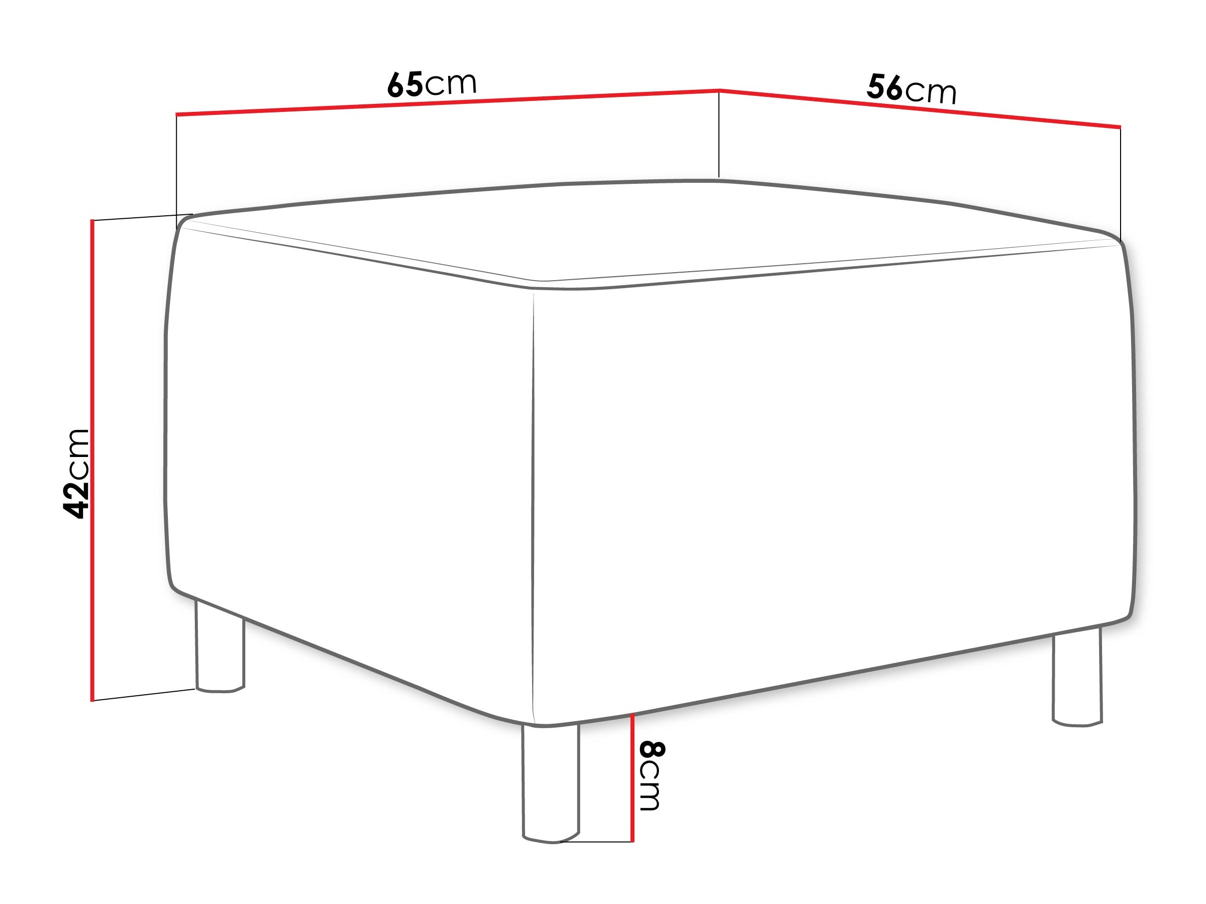 Pouf Comfivo Artes (Lumo 40)