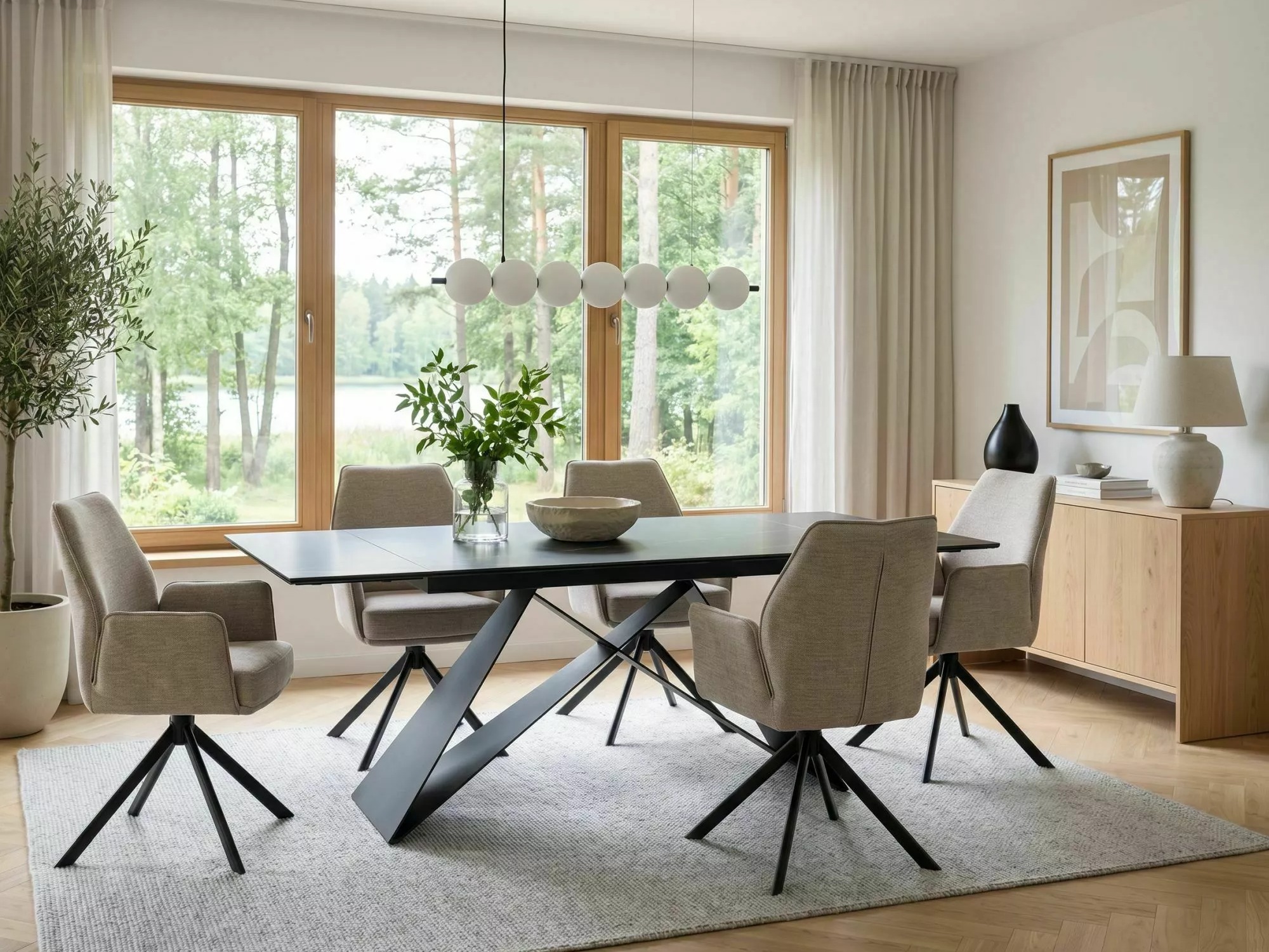 Table Detroit 978 (Noir)
