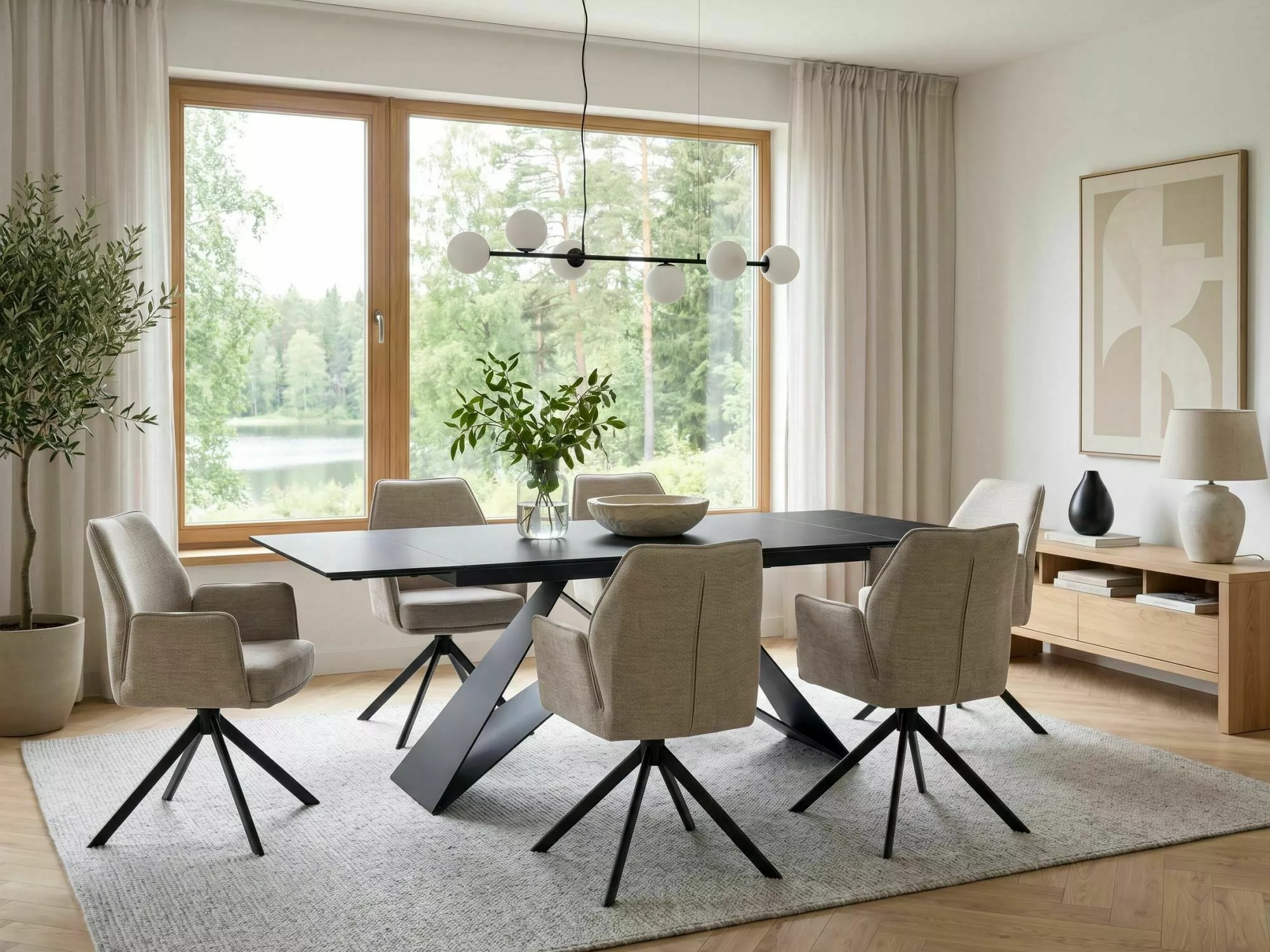 Table Detroit 978 (Noir)