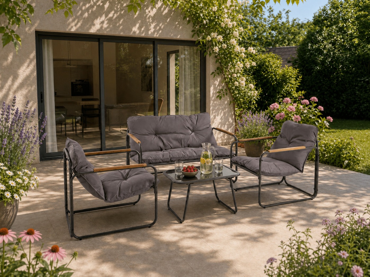 Ensemble de mobilier de jardin Houston 1996