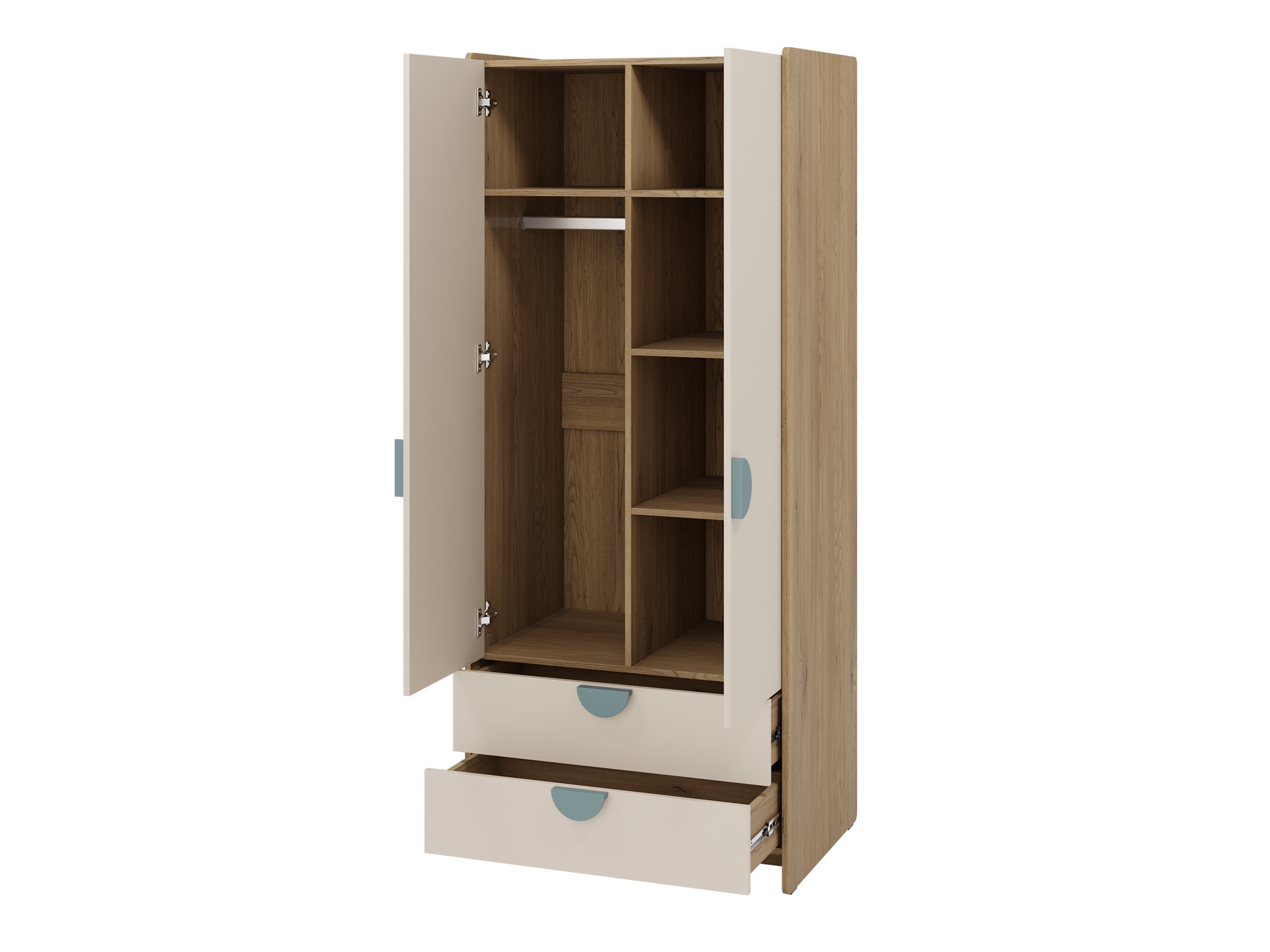 Chambre enfant complète Fivelbi 117 (Rose)