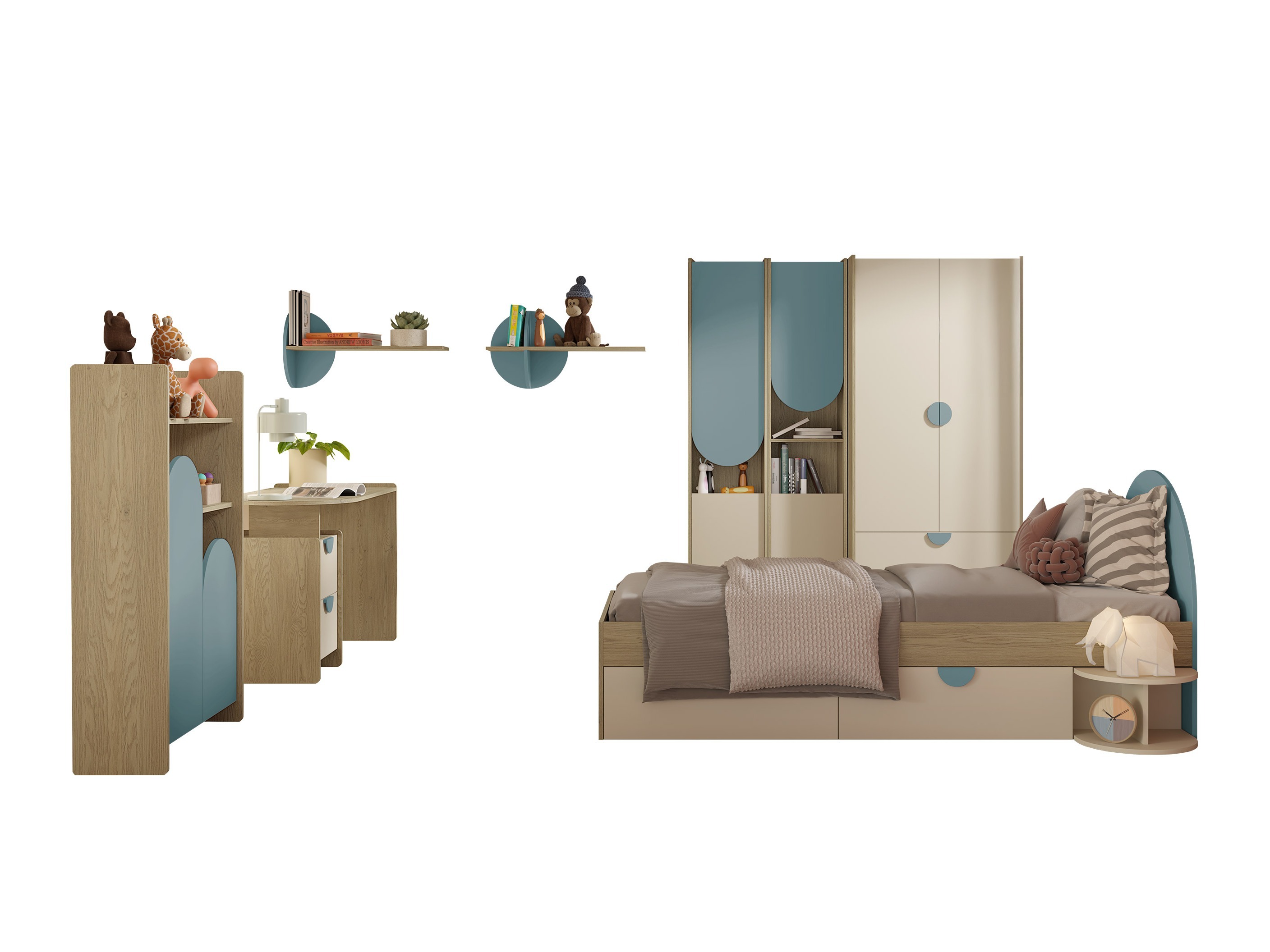 Chambre enfant complète Fivelbi 117