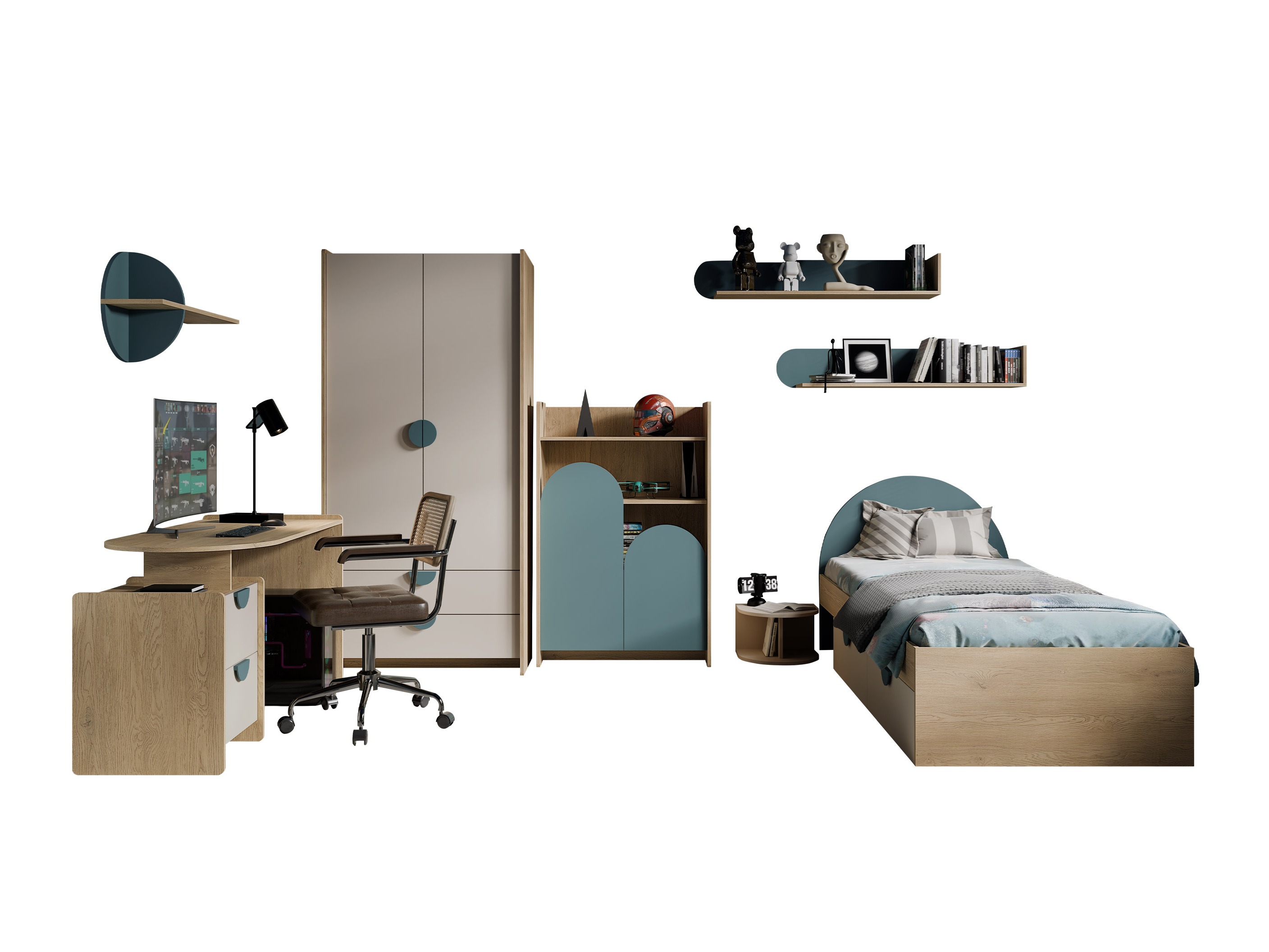 Chambre enfant complète Fivelbi 118