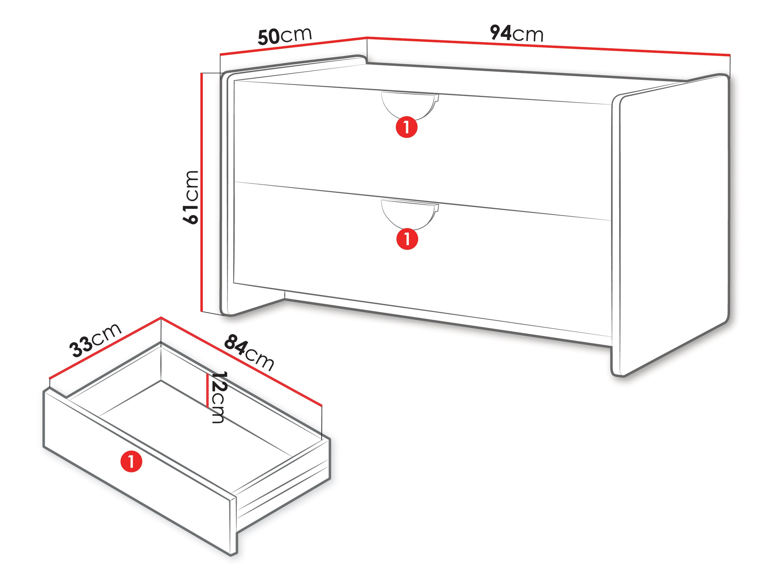 Commode Fivelbi 114