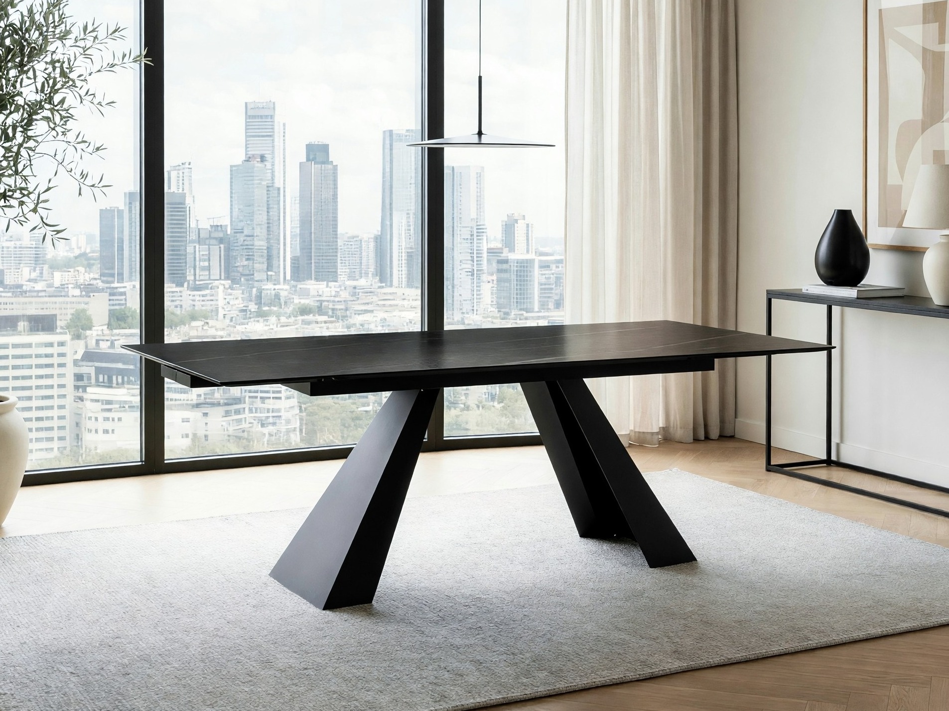 Table Detroit 994 (Marbre noir)