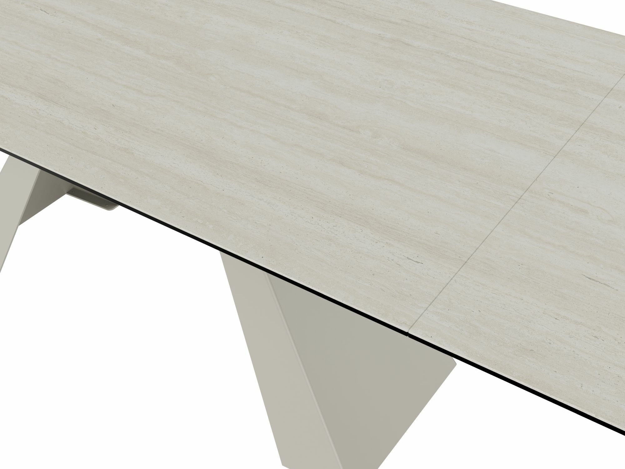 Table Detroit 994 (Travertin clair + Cachemire)