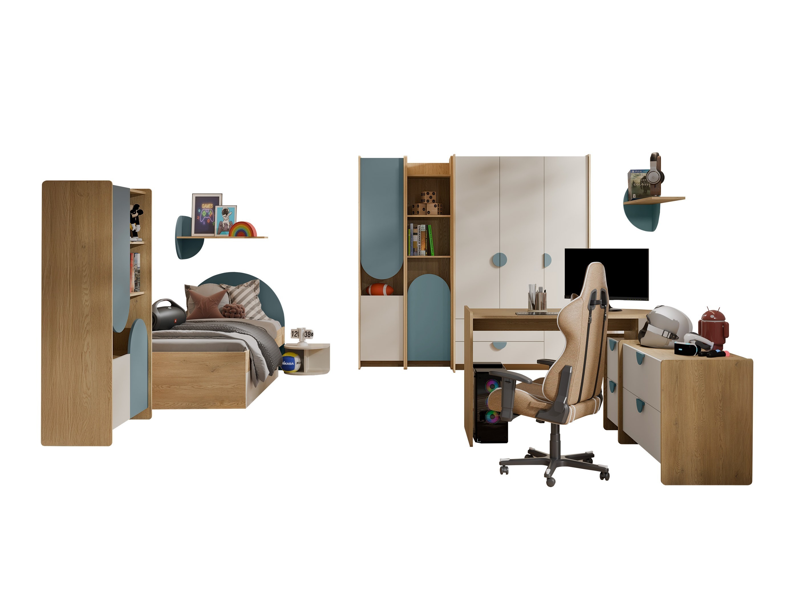 Chambre enfant complète Fivelbi 119