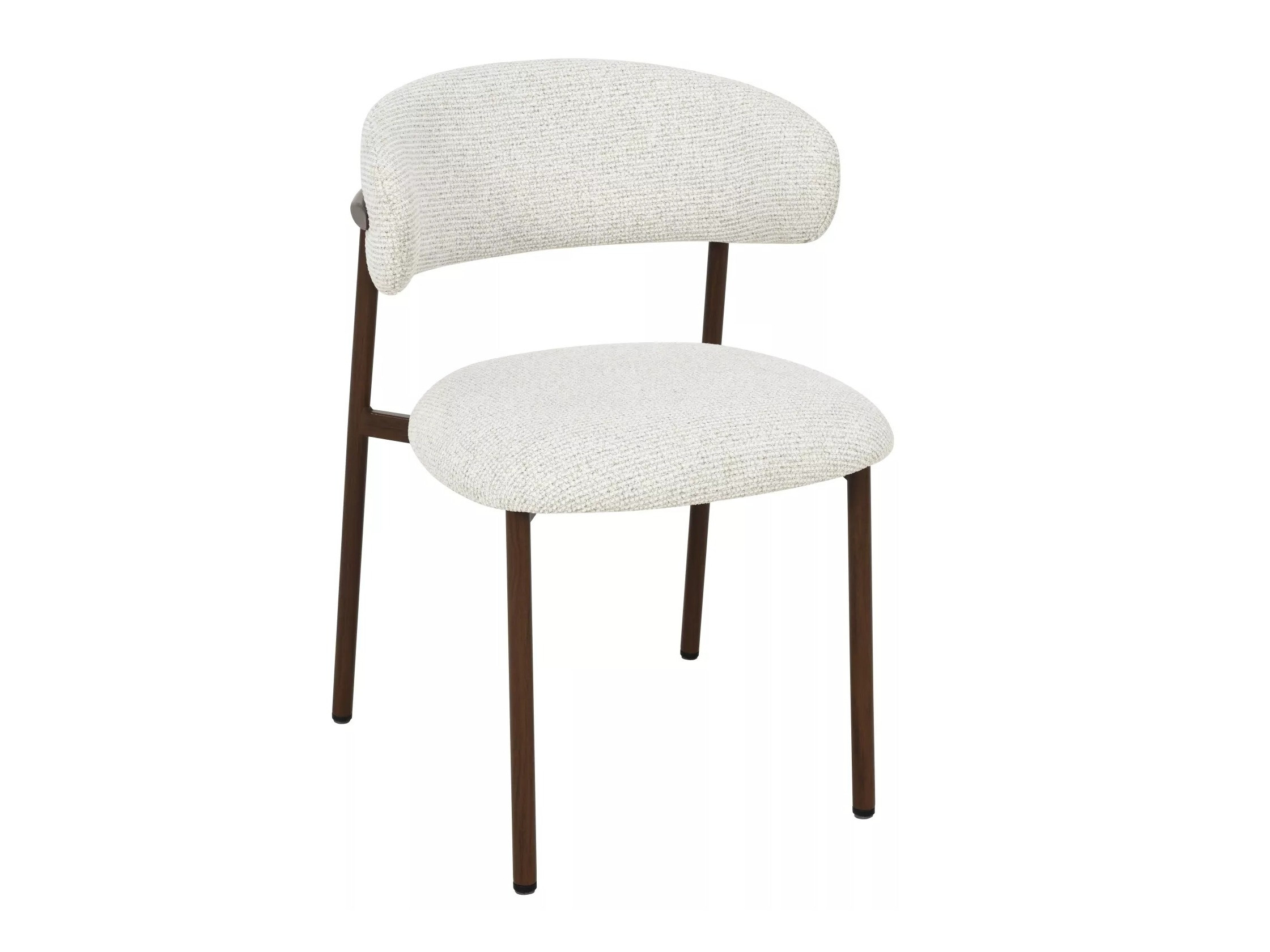 Chaise Detroit 802 (Beige clair + Noyer)