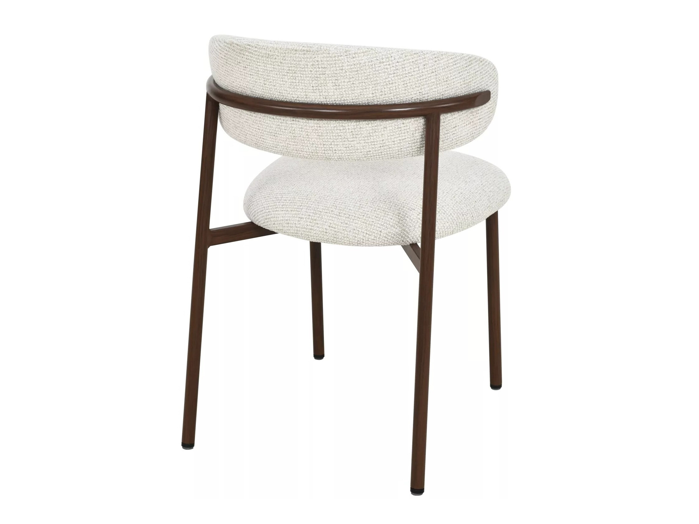 Chaise Detroit 802 (Beige clair + Noyer)