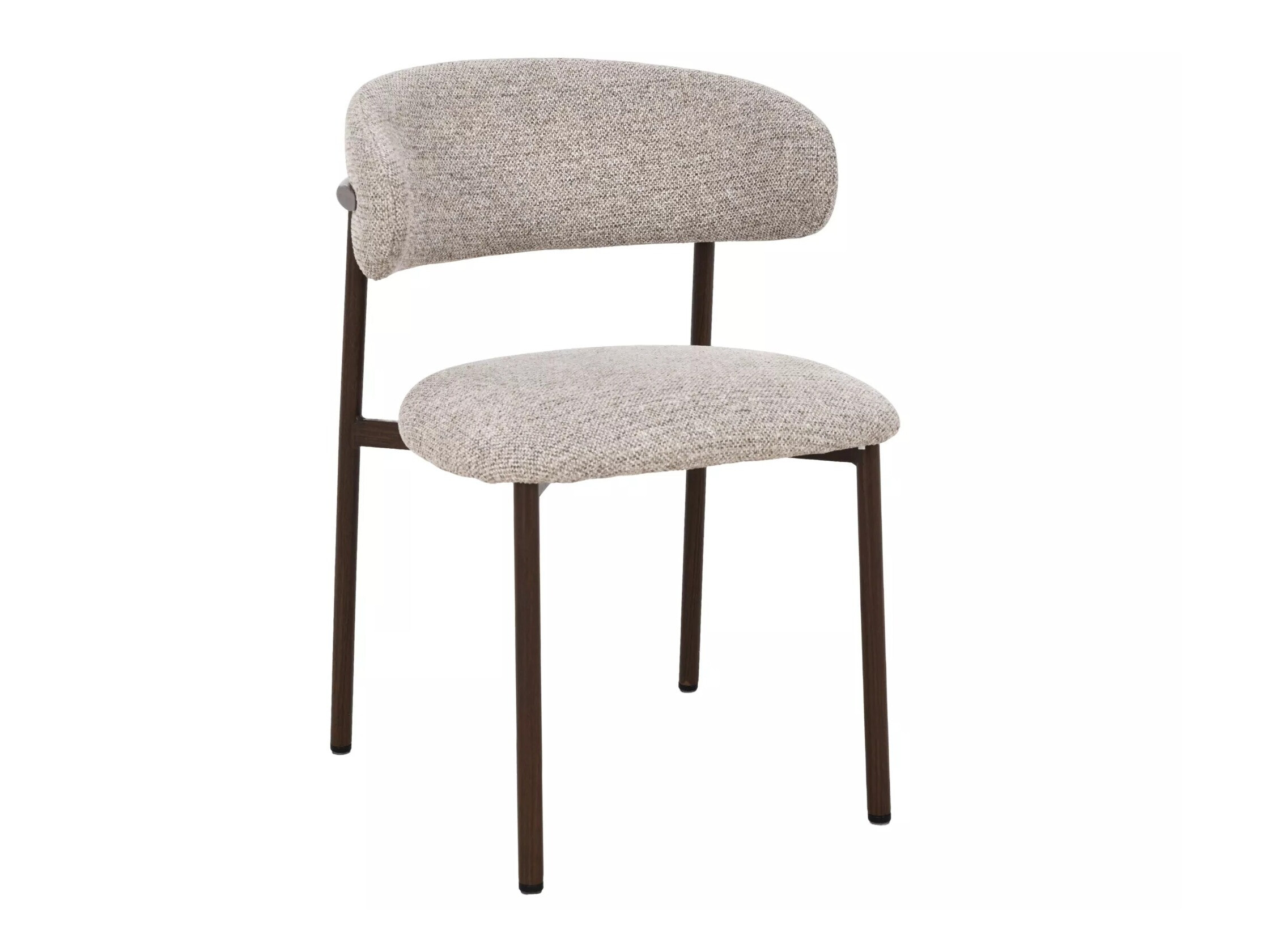 Chaise Detroit 802 (Taupe + Noyer)