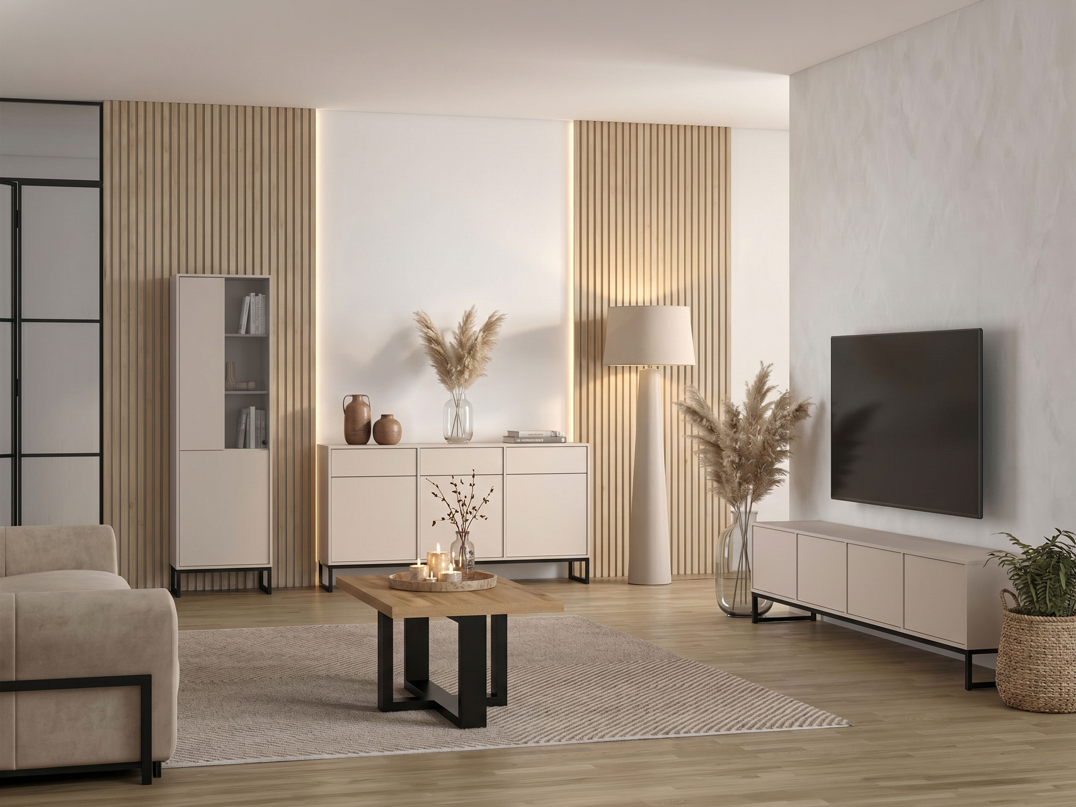 Meuble TV Maravio 101 (Cachemire)