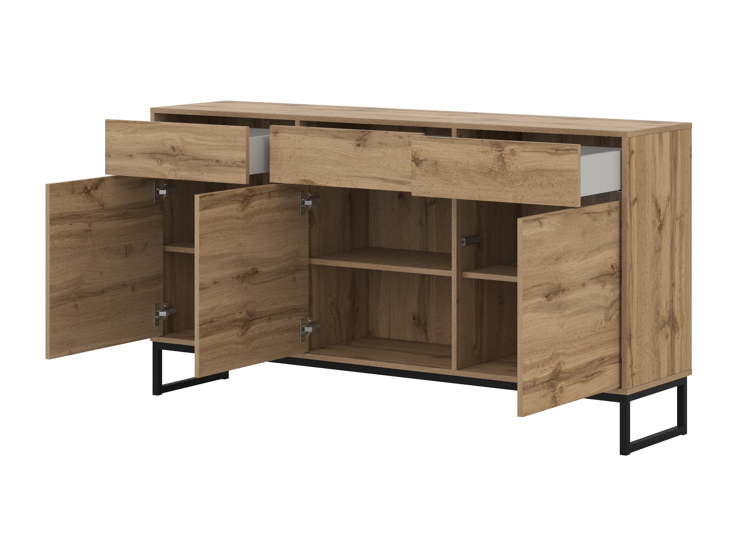 Commode Maravio 103 (Chêne wotan)