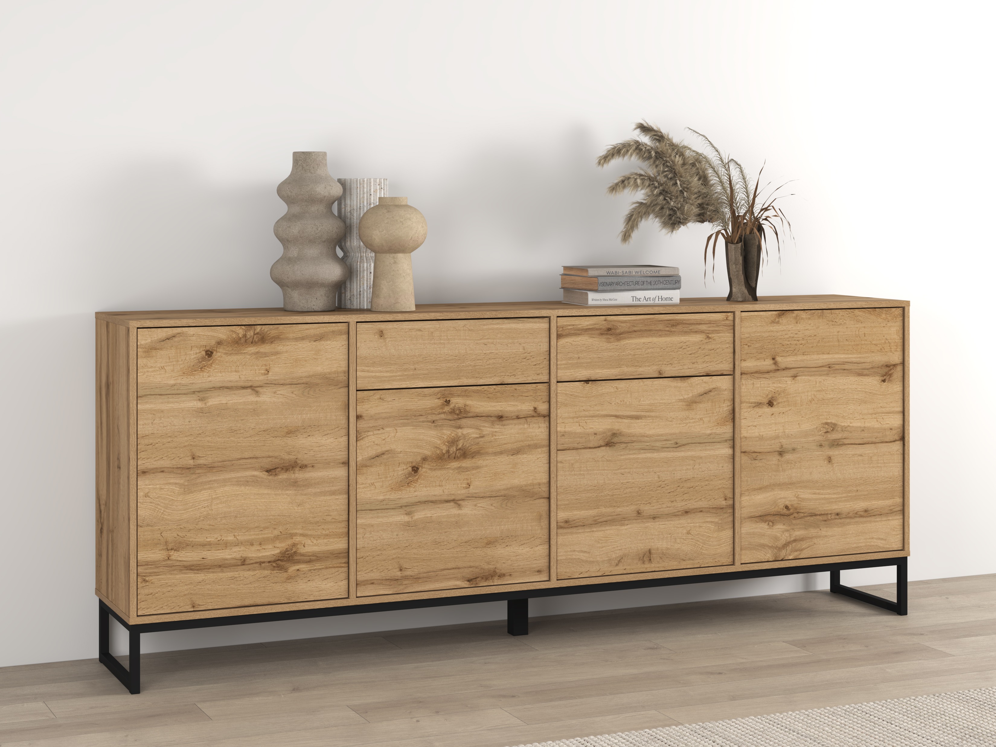 Commode Maravio 104 (Chêne wotan)