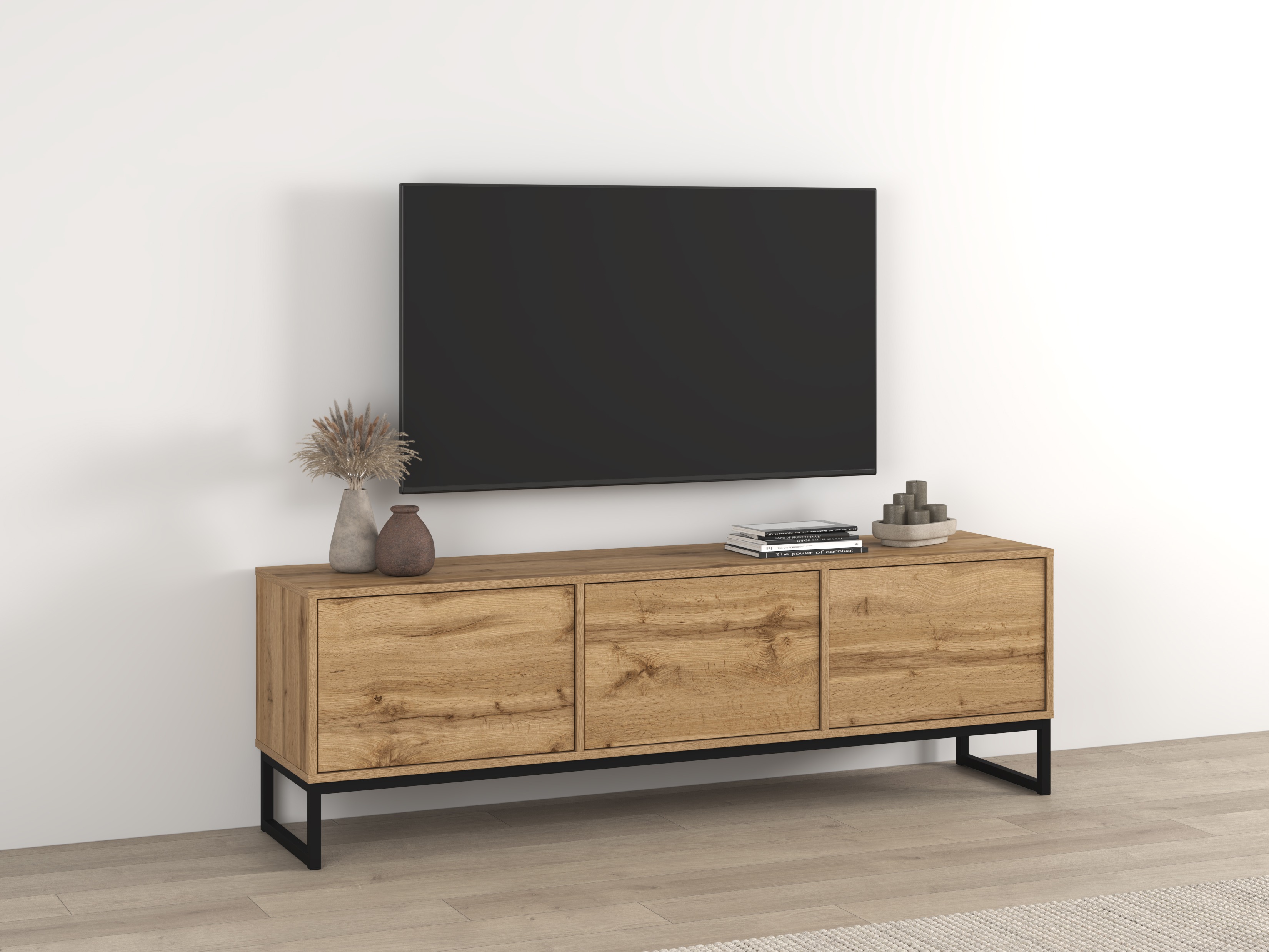 Meuble TV Maravio 102 (Chêne wotan)