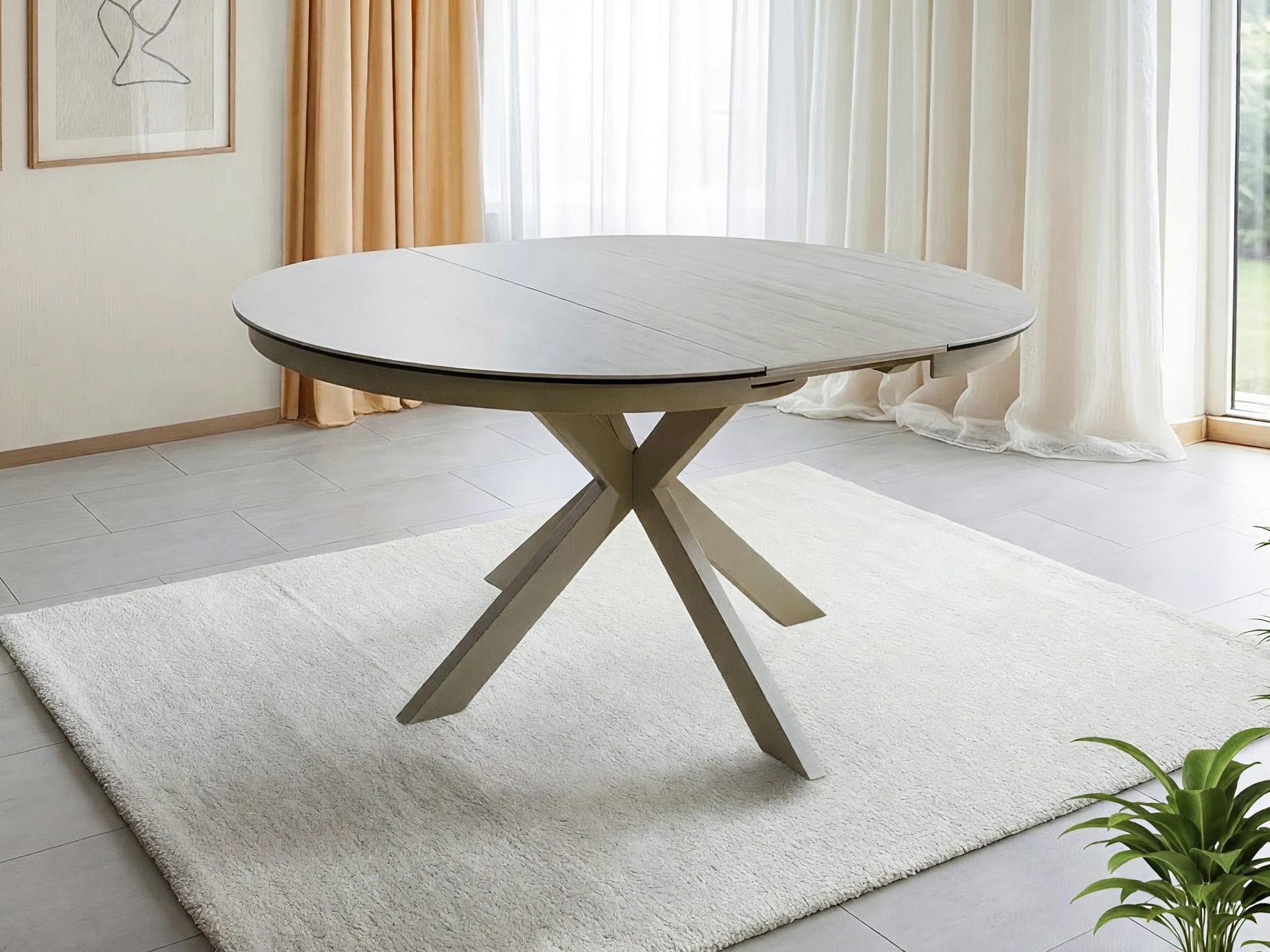Table Detroit 998 (Beige + Cachemire)