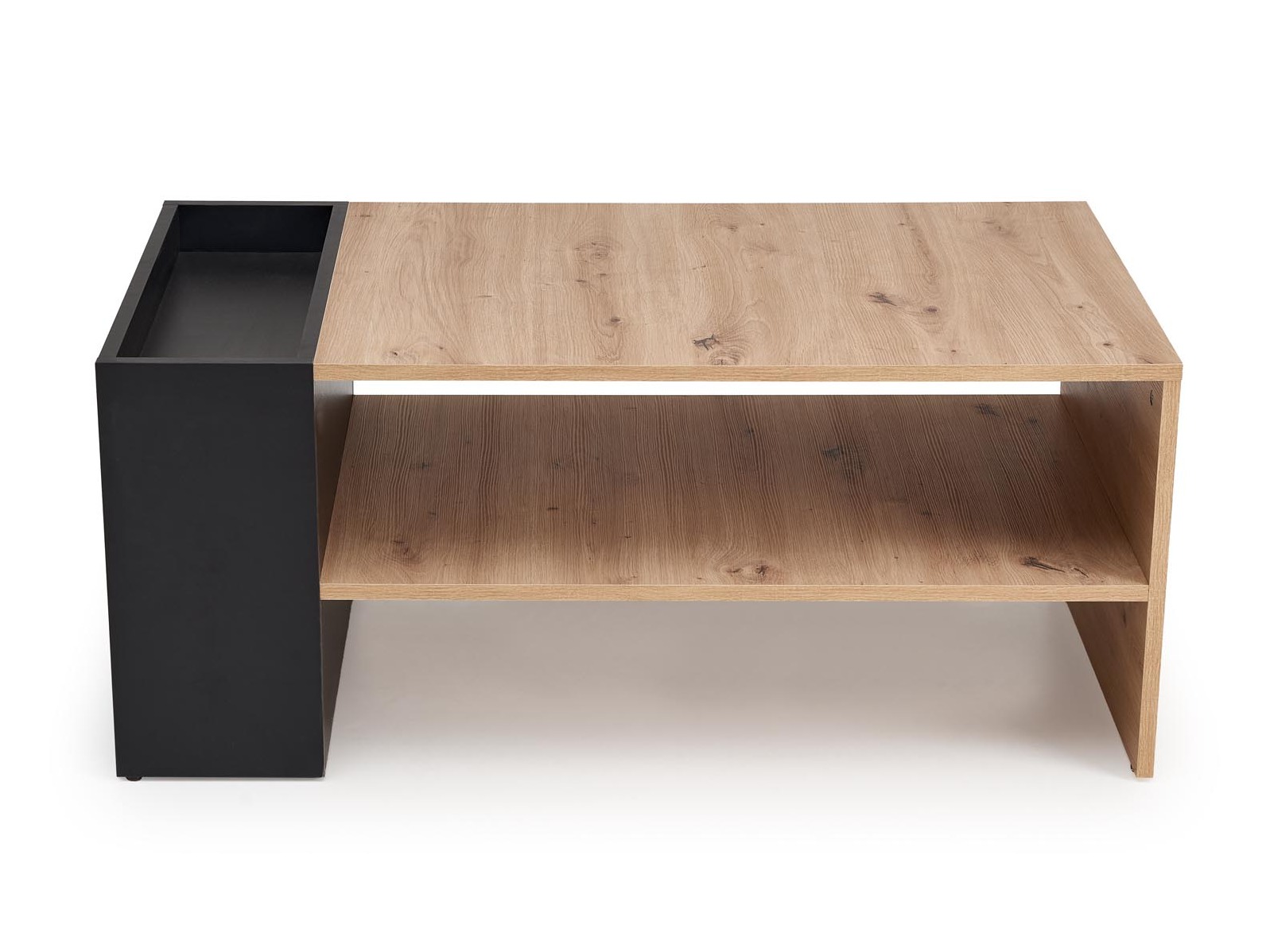 Table basse Houston 1946 (Noir + Chêne Artisan)