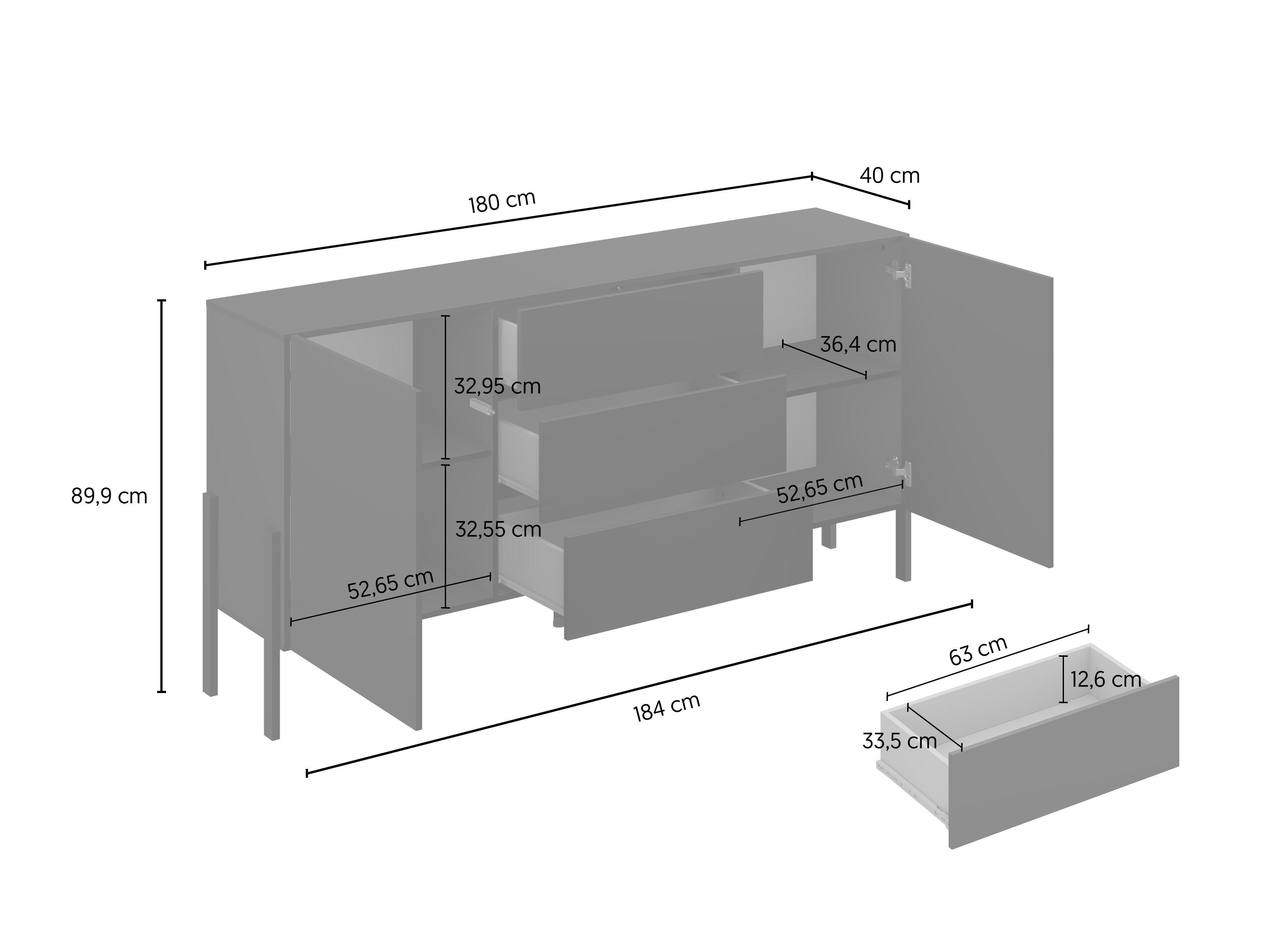 Commode Etsore 101 (Cachemire)