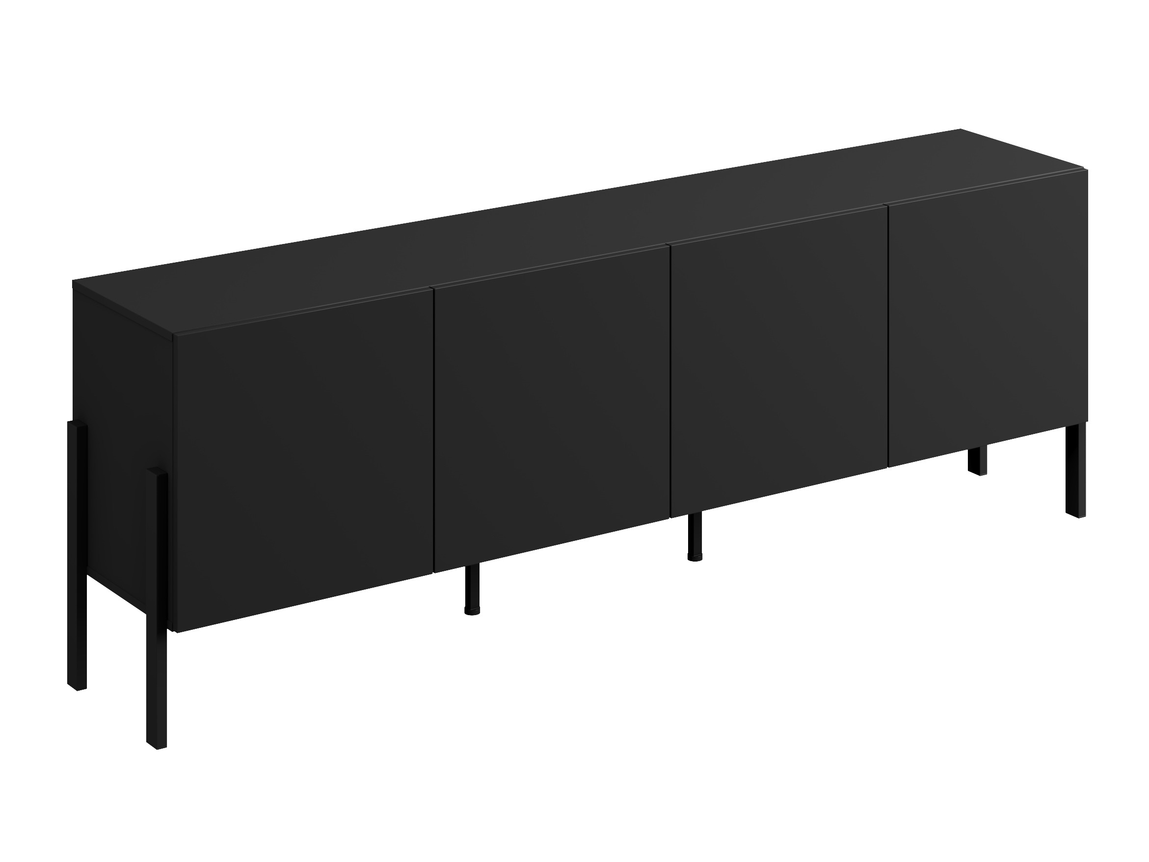 Meuble TV Etsore 100 (Noir)
