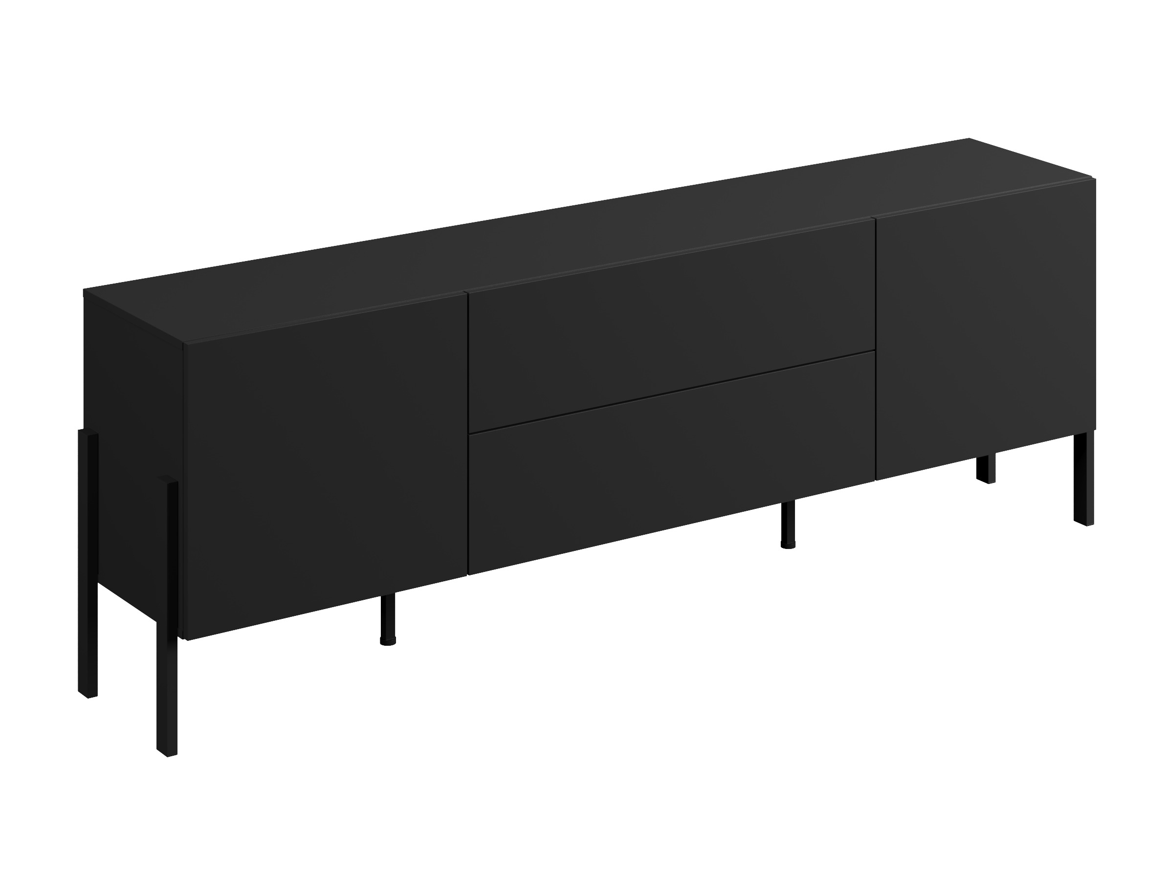 Meuble TV Etsore 102 (Noir)