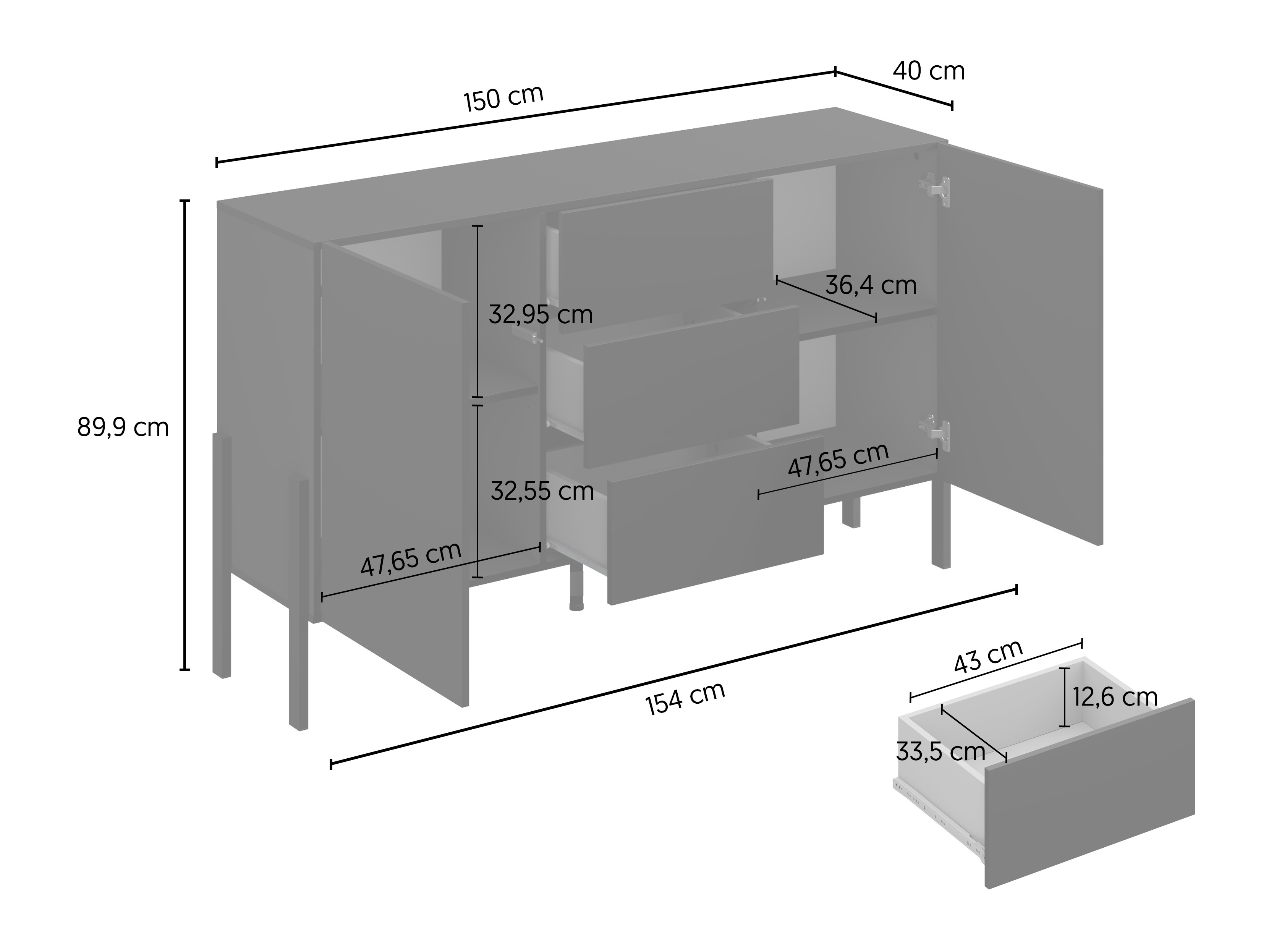 Commode Etsore 104 (Cachemire)