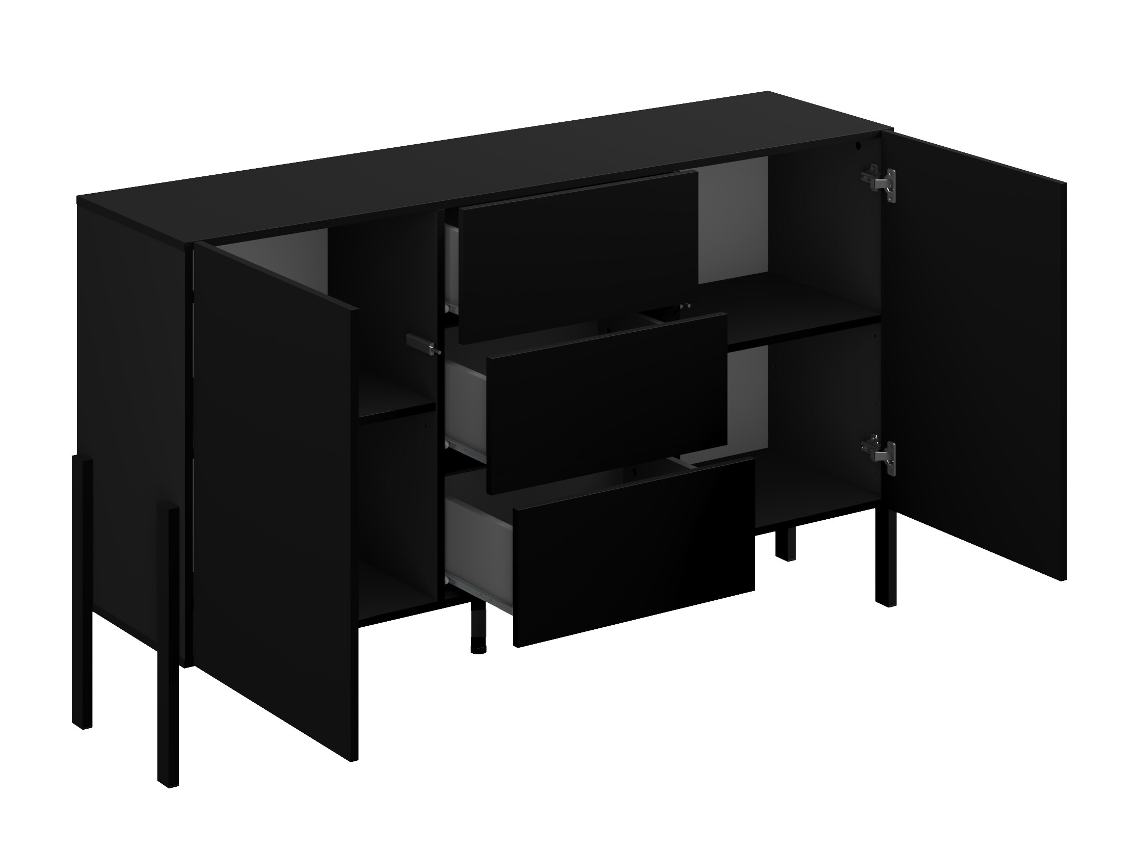 Ensemble de salon Etsore 105 (Noir)